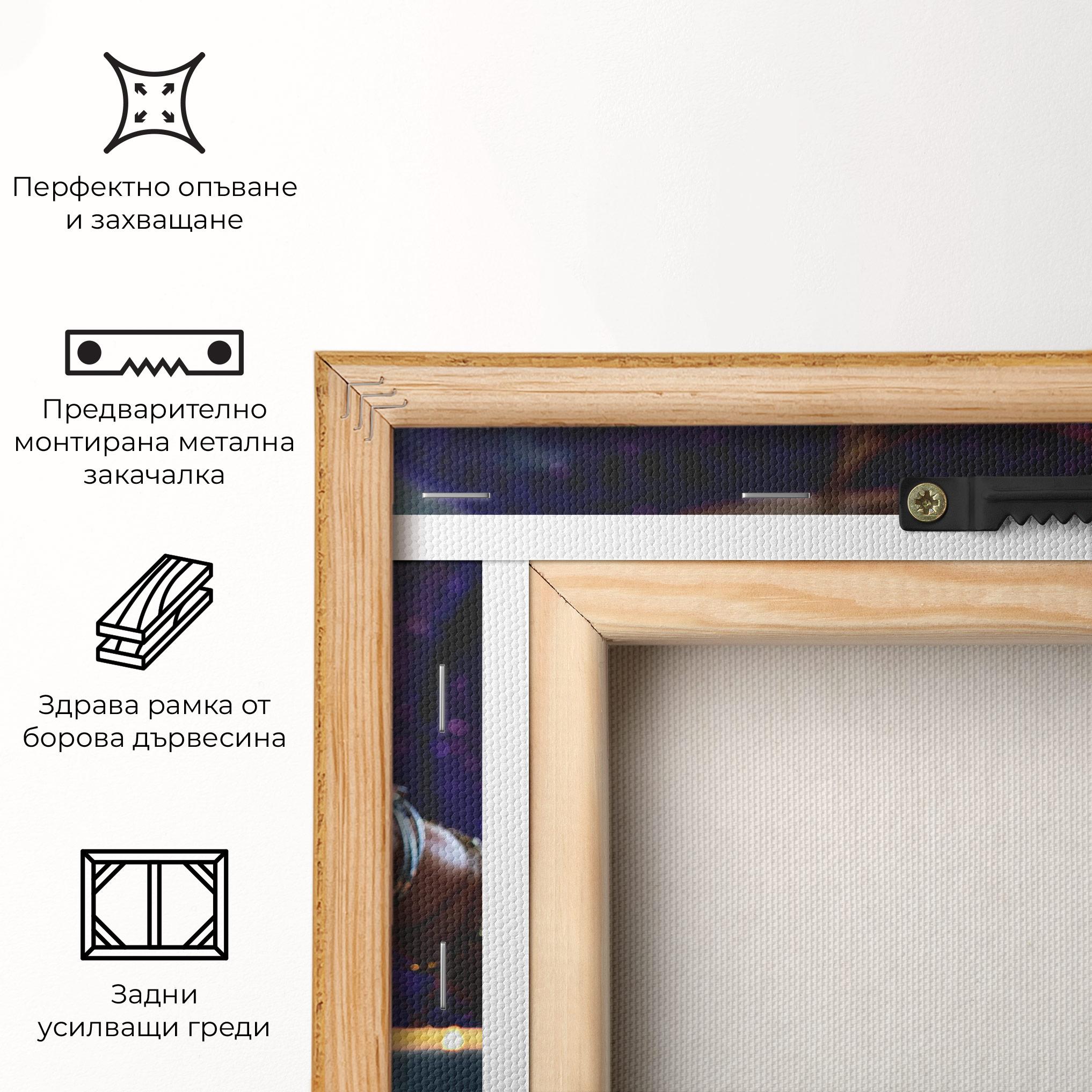 Картина на платно Witch Magic mockup 5