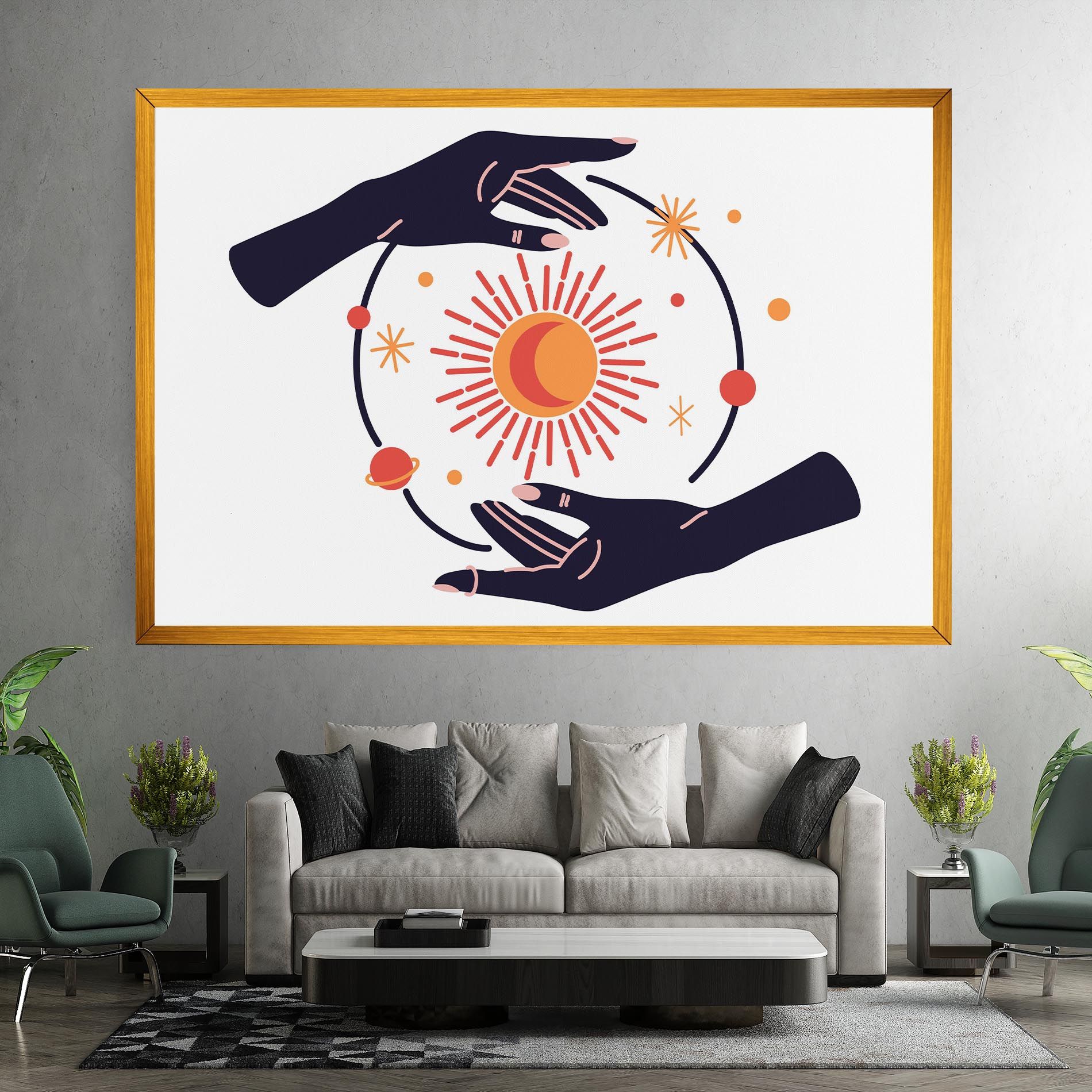 Purple Magic Hands mockup 7