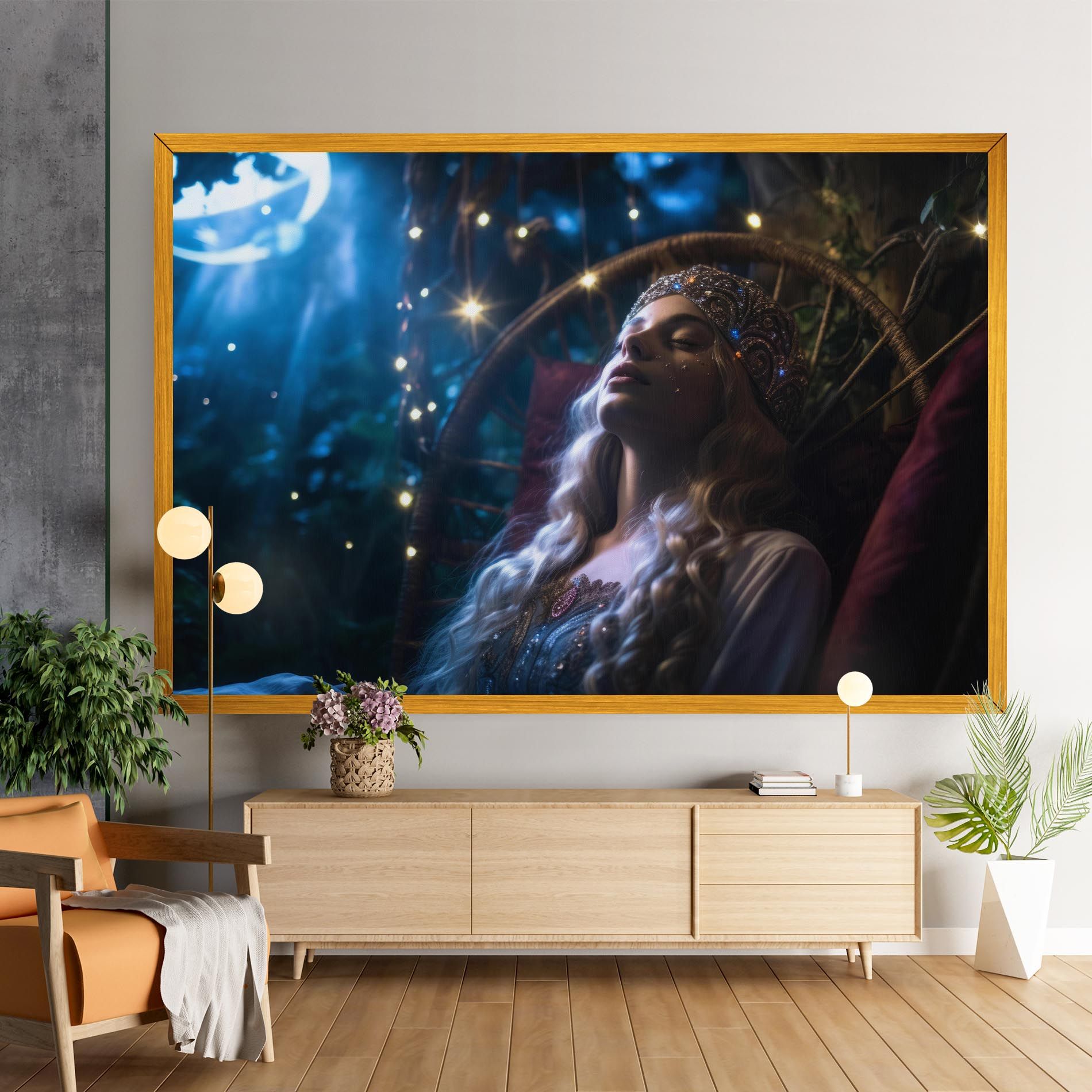 Witch Sleeping mockup 9