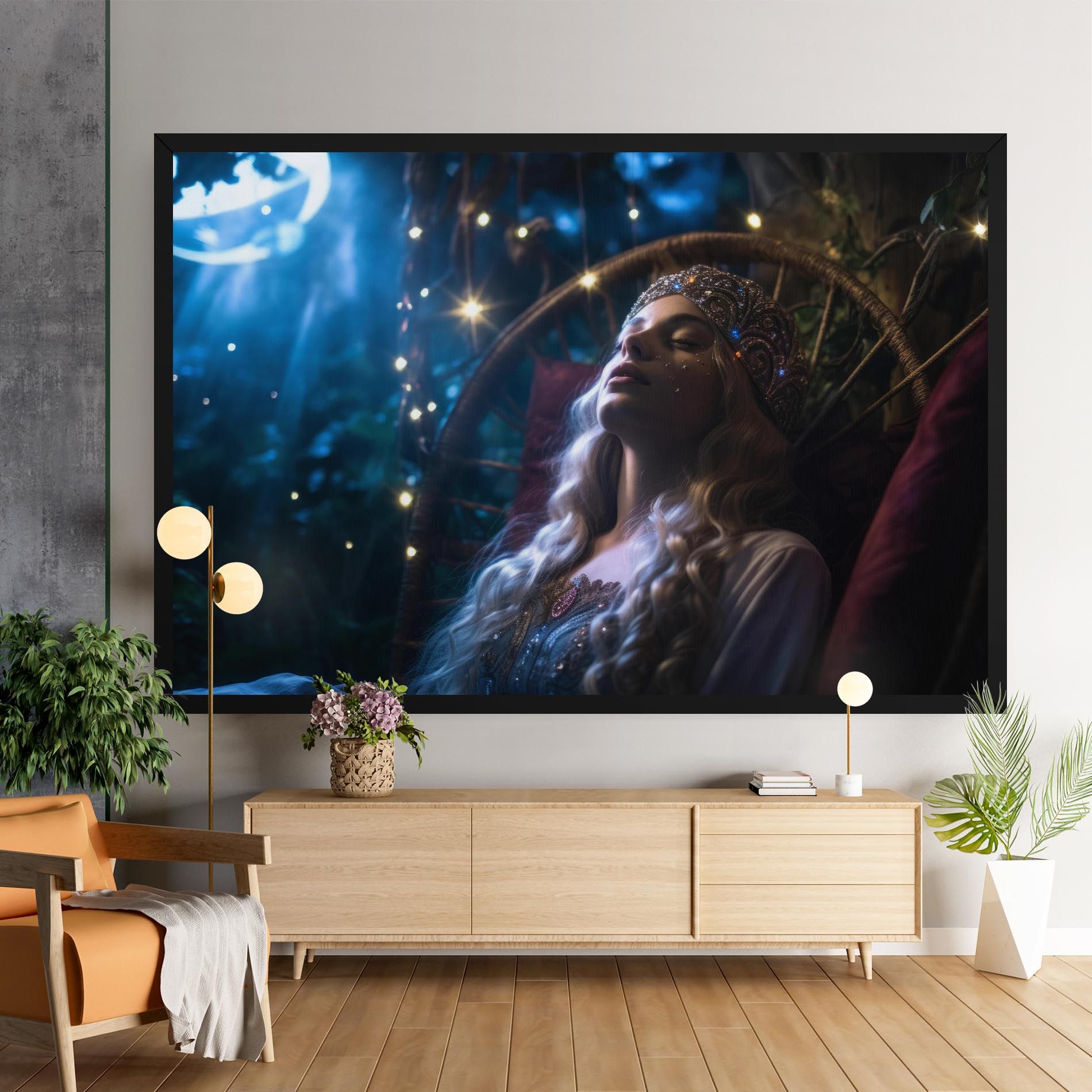 Witch Sleeping mockup 9