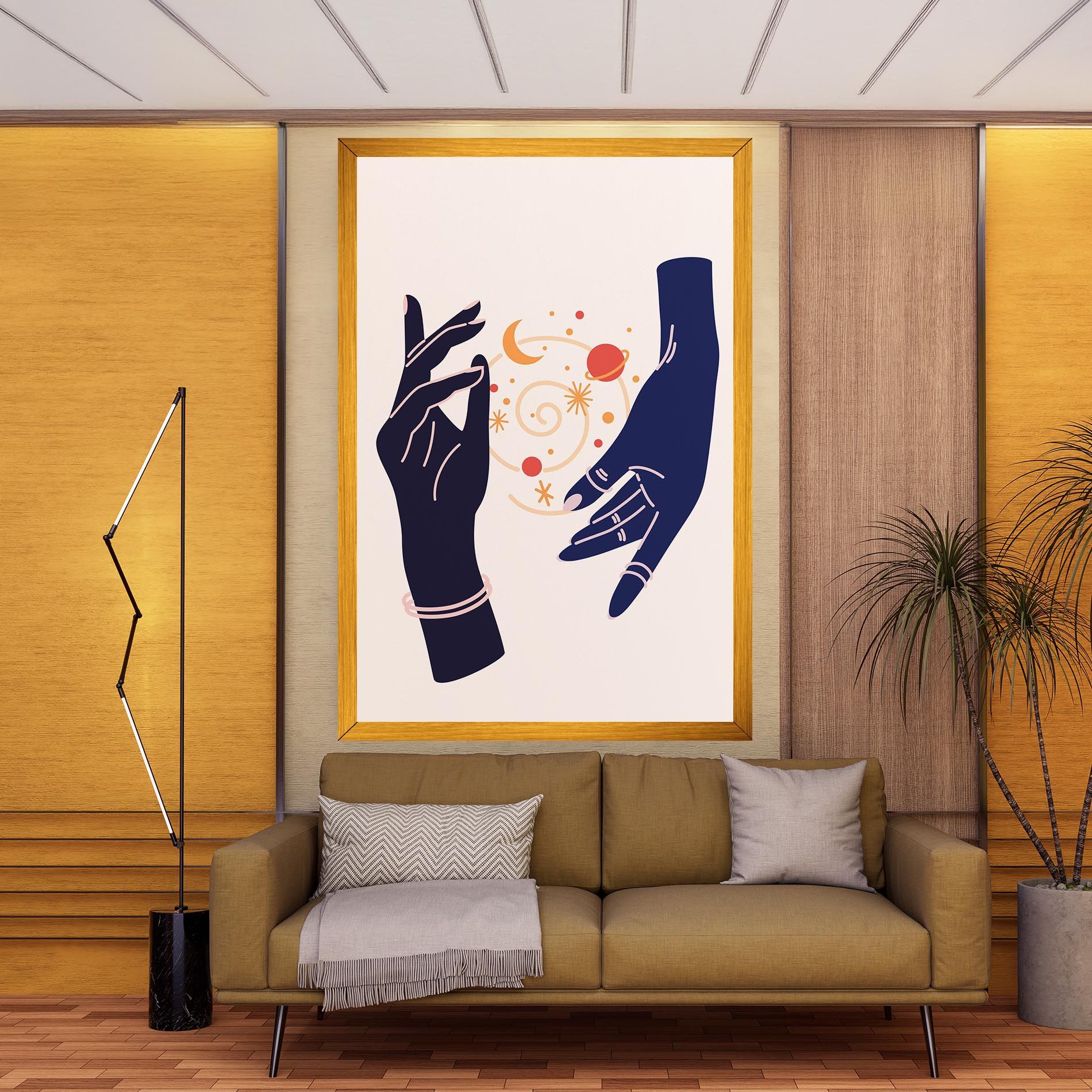 Magic Purple Hands mockup 9