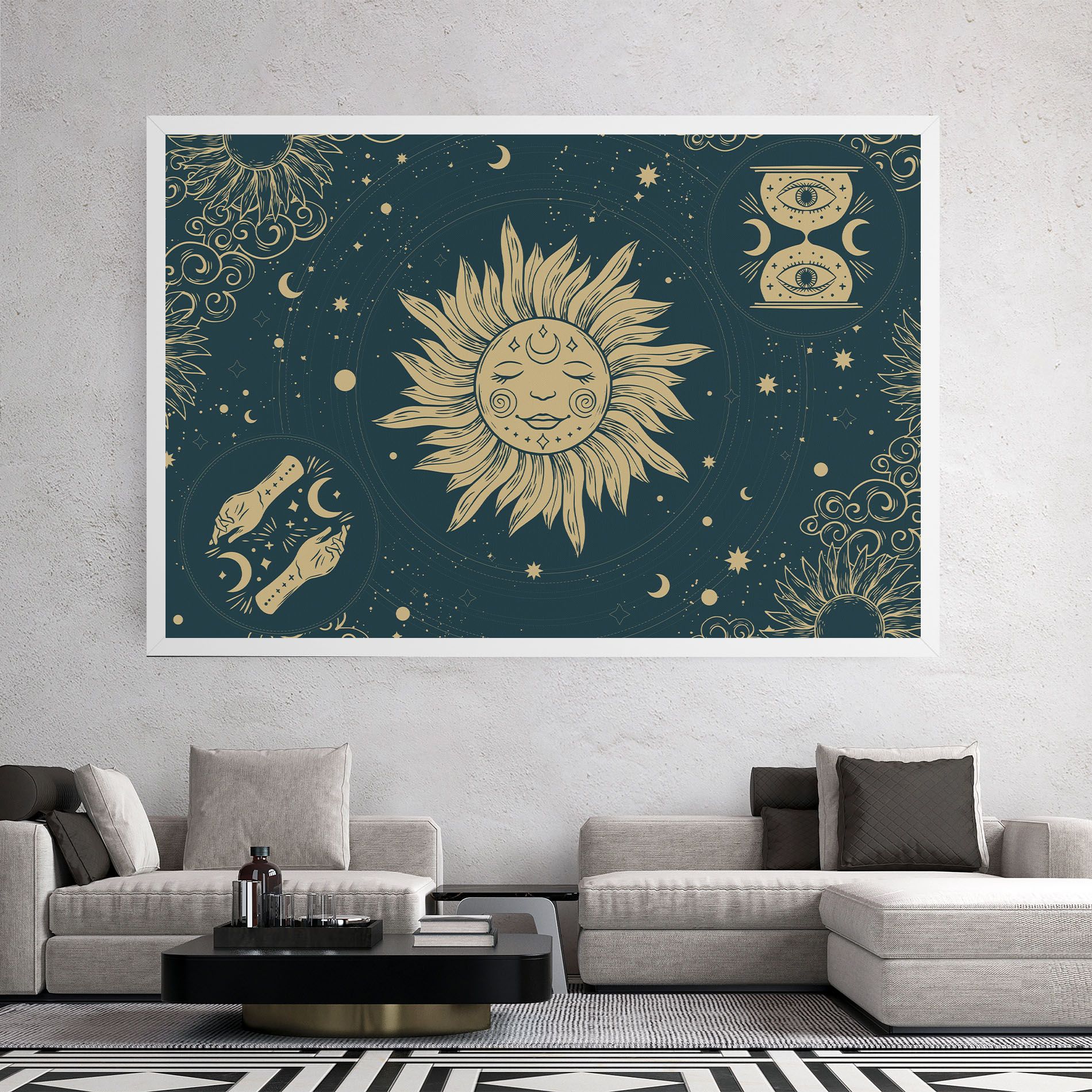 Sun Face Magic mockup 2