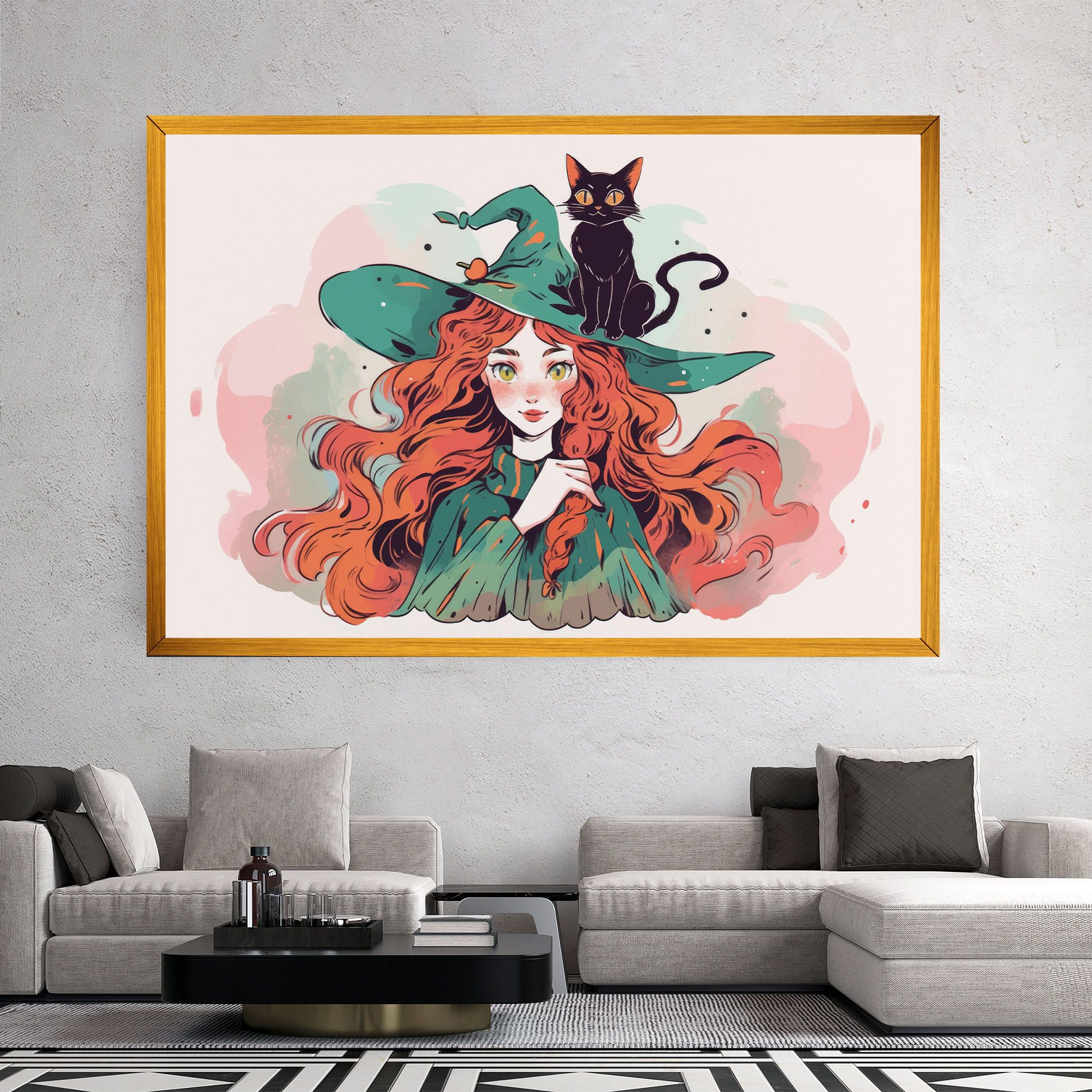 Red Air Witch mockup 2