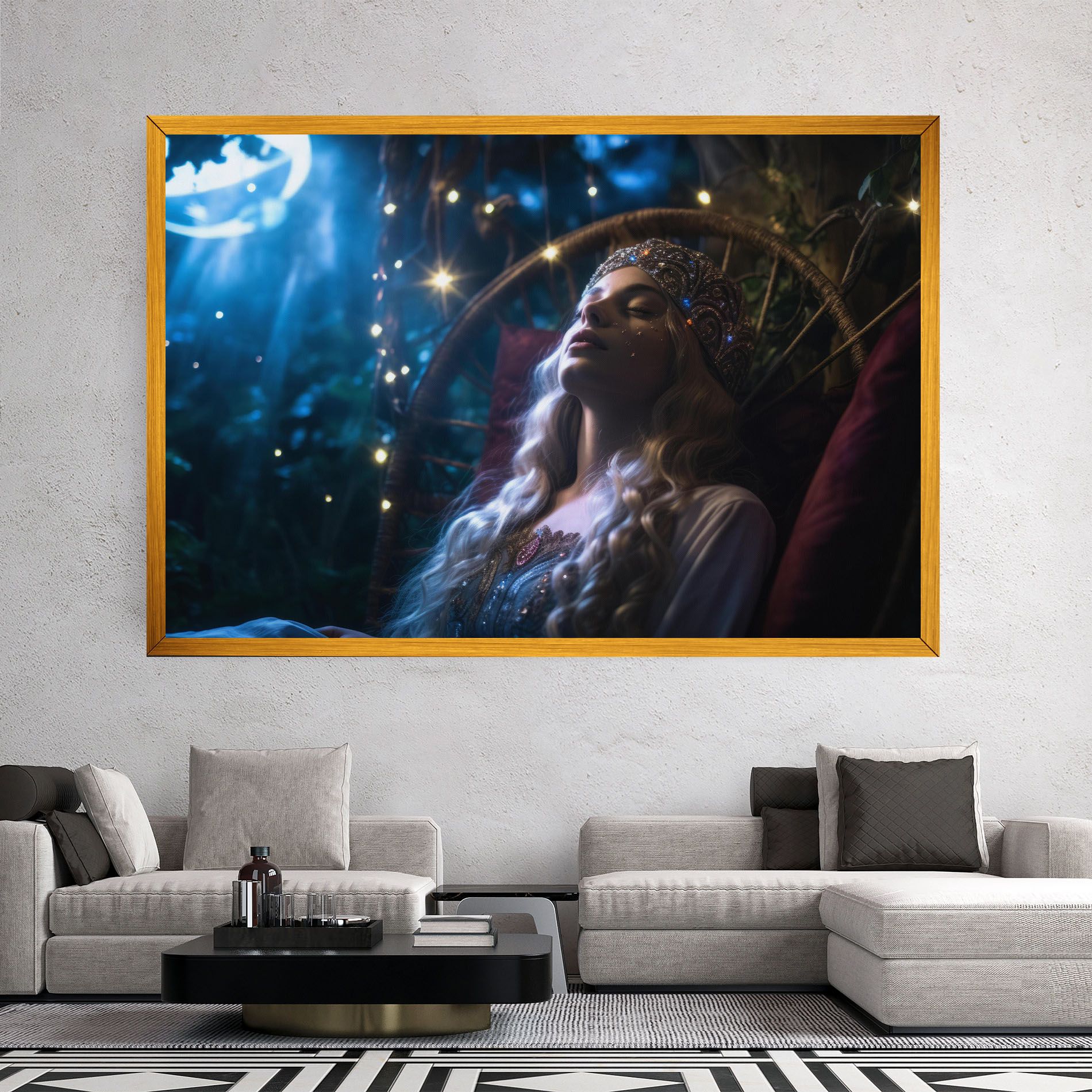 Witch Sleeping mockup 2