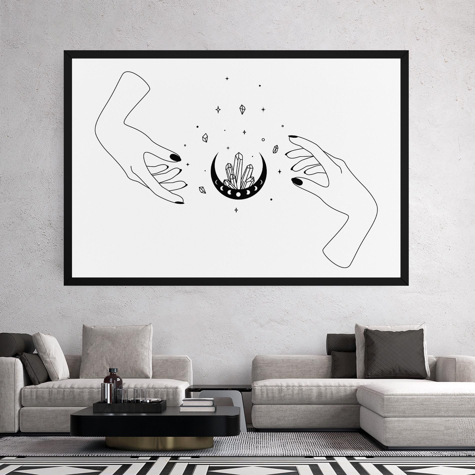 Crystal Hand mockup 2