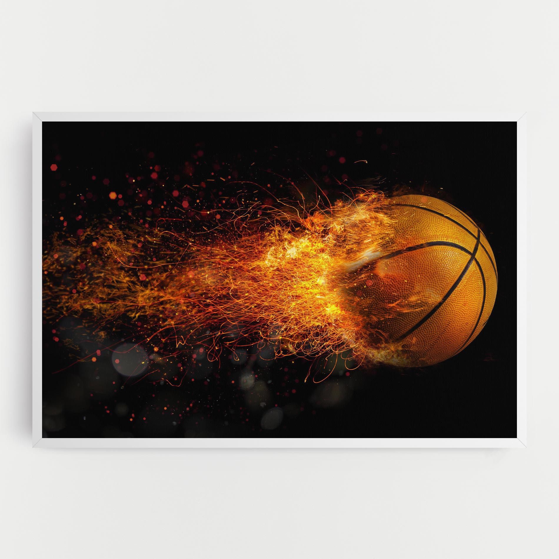 Basket Ball Flame mockup 0