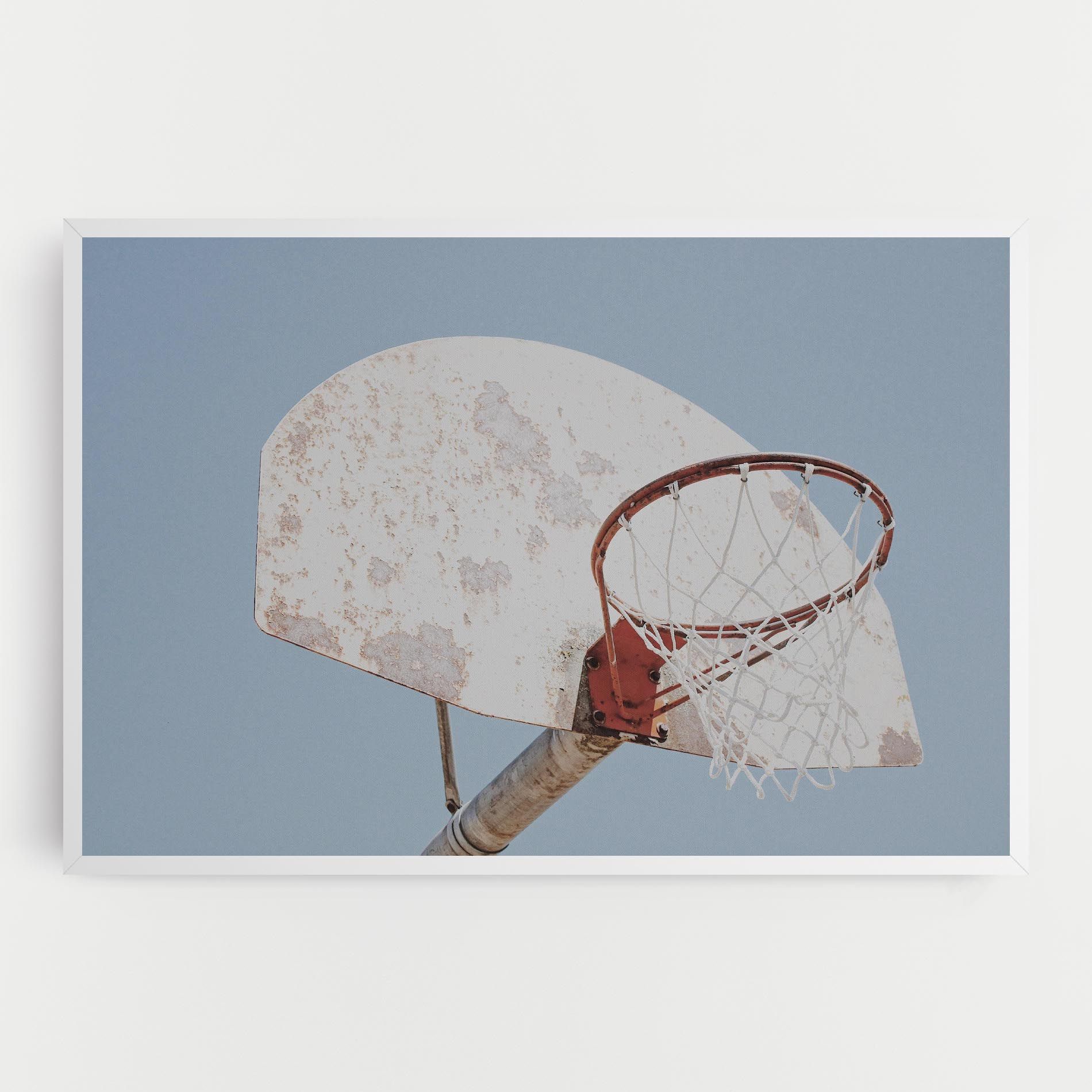 Old Basketball Hoop mockup 0