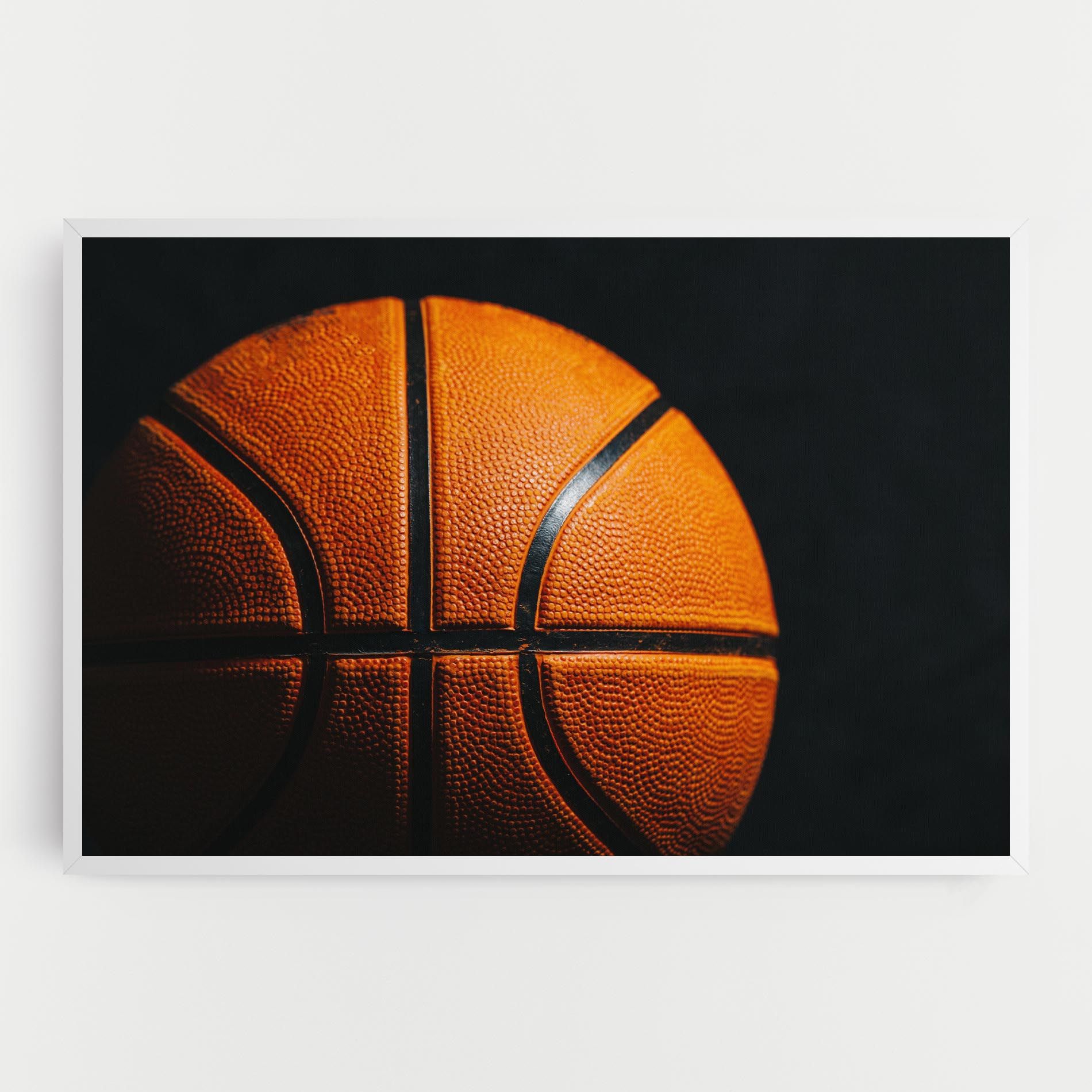 Orange Basketball mockup 0