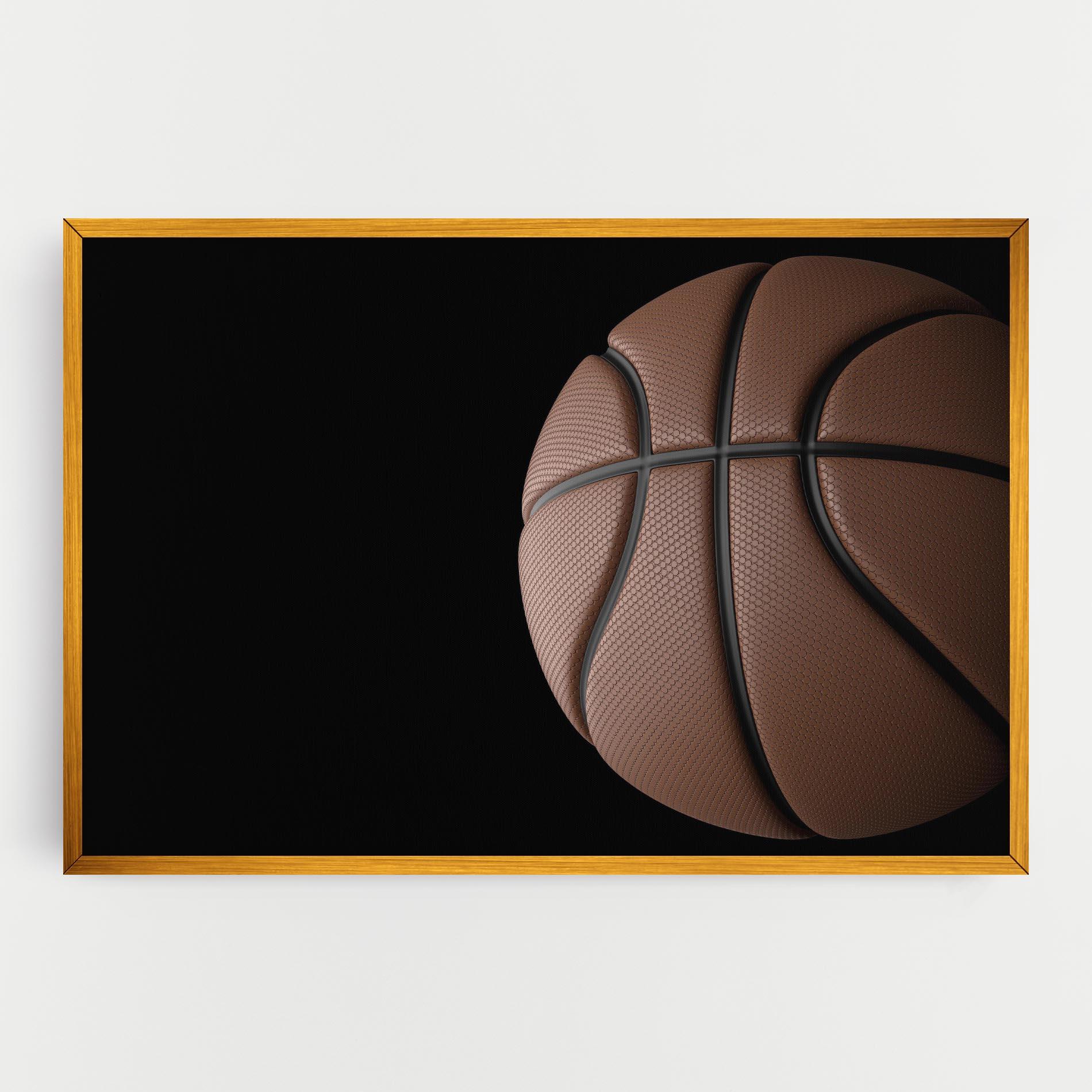 Картина на платно 3d Basketball Ball mockup 0