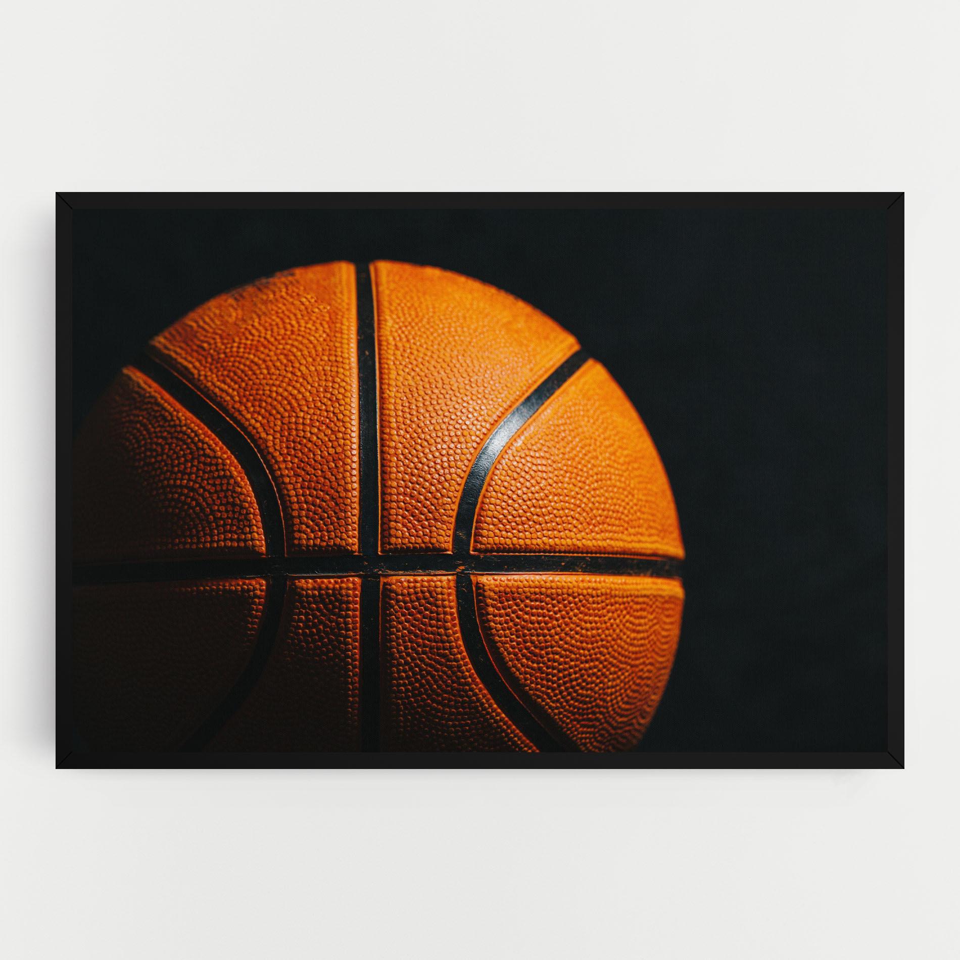 Картина на платно Orange Basketball mockup 0