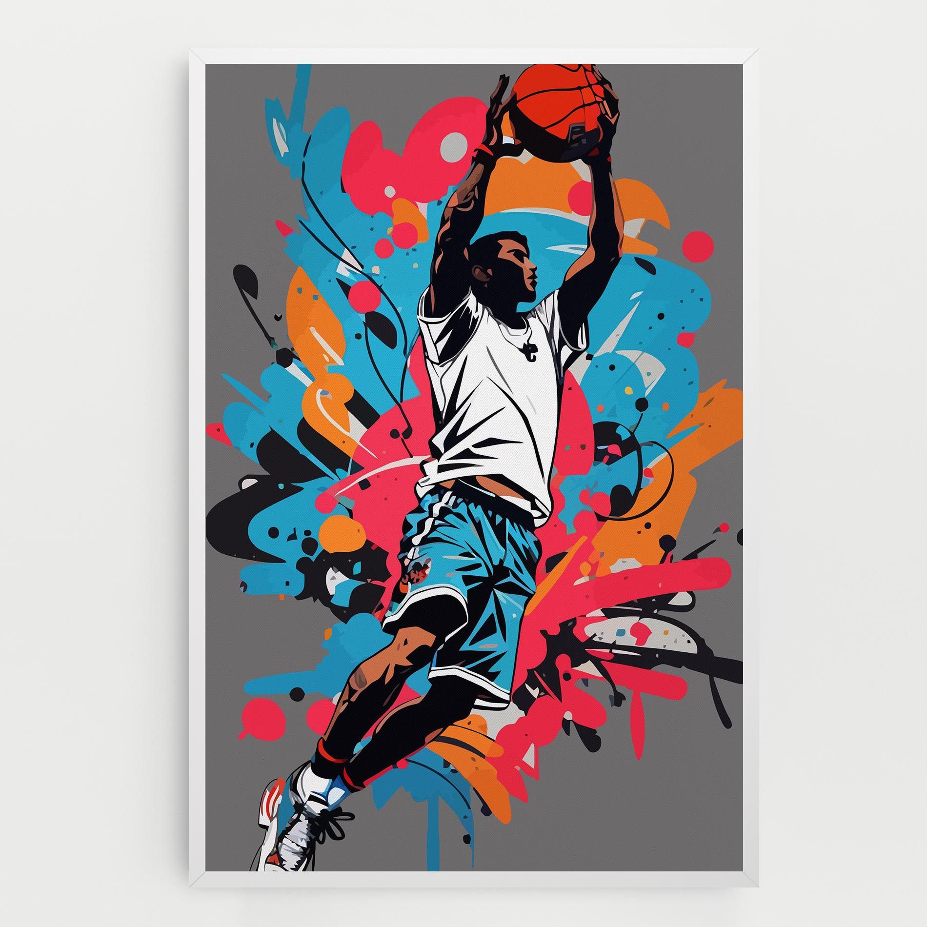 Blue Red Basket mockup 0