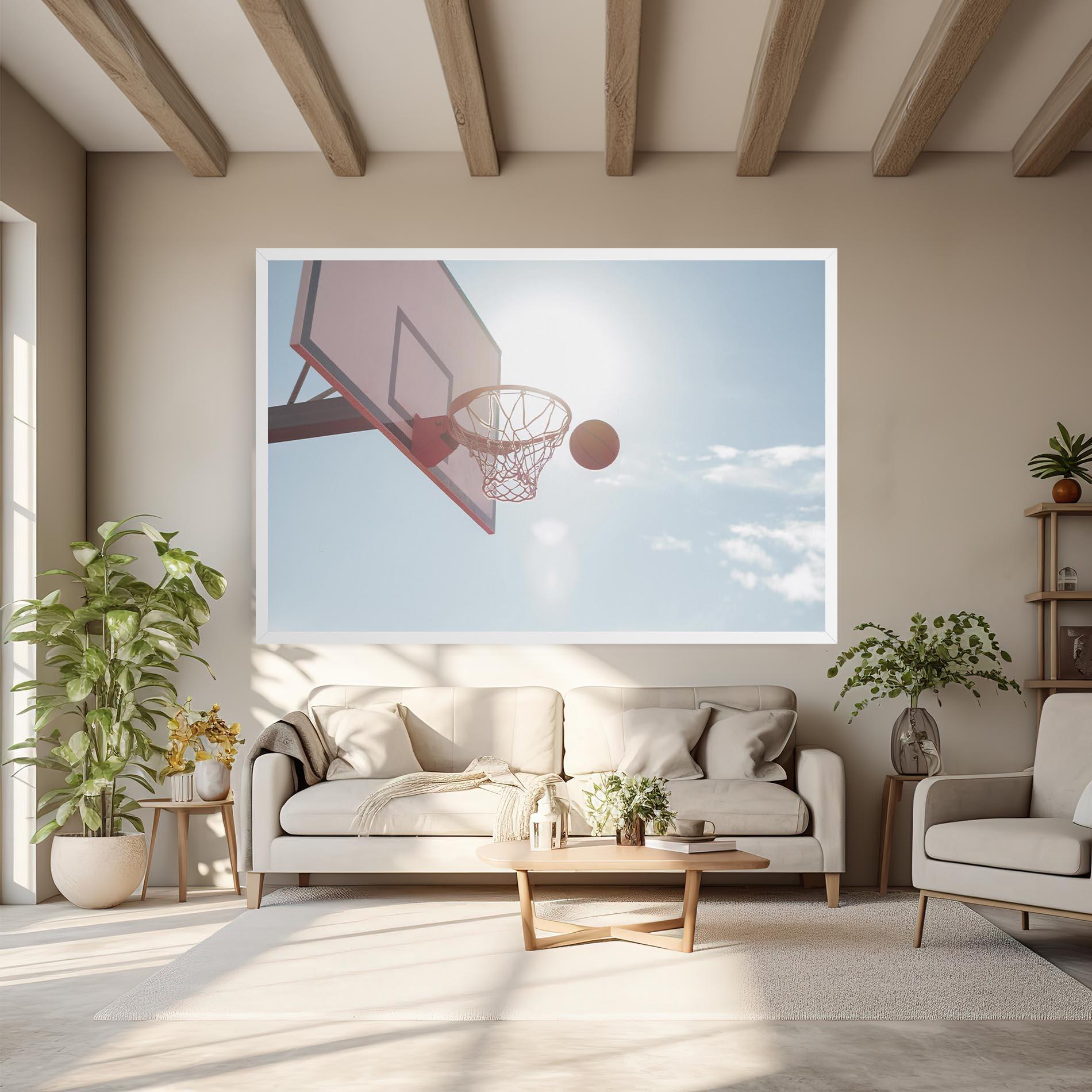 Картина на платно Basketball Hoop mockup 6