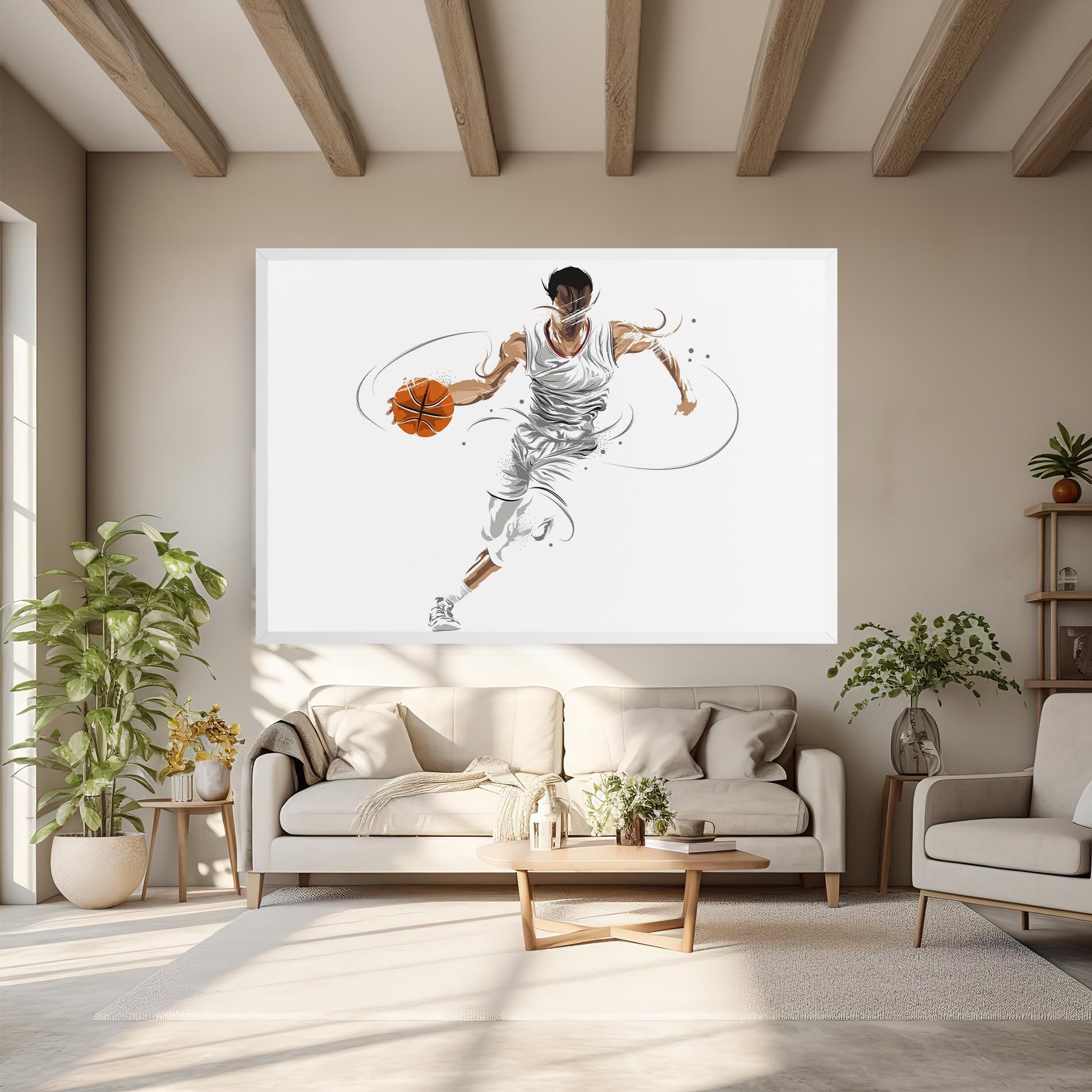 Dribbling Basketbal mockup 6