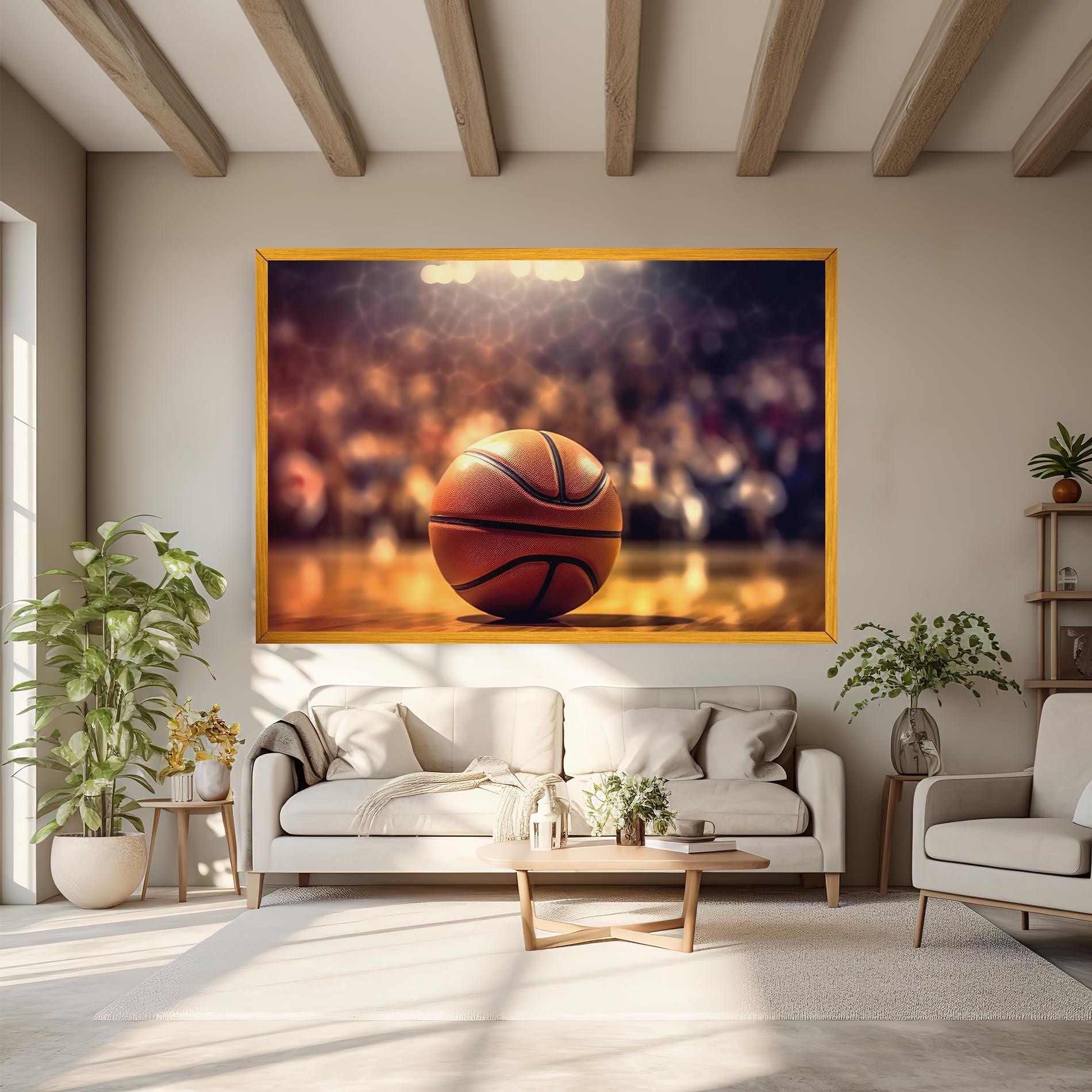 Картина на платно Basketball Arena mockup 6