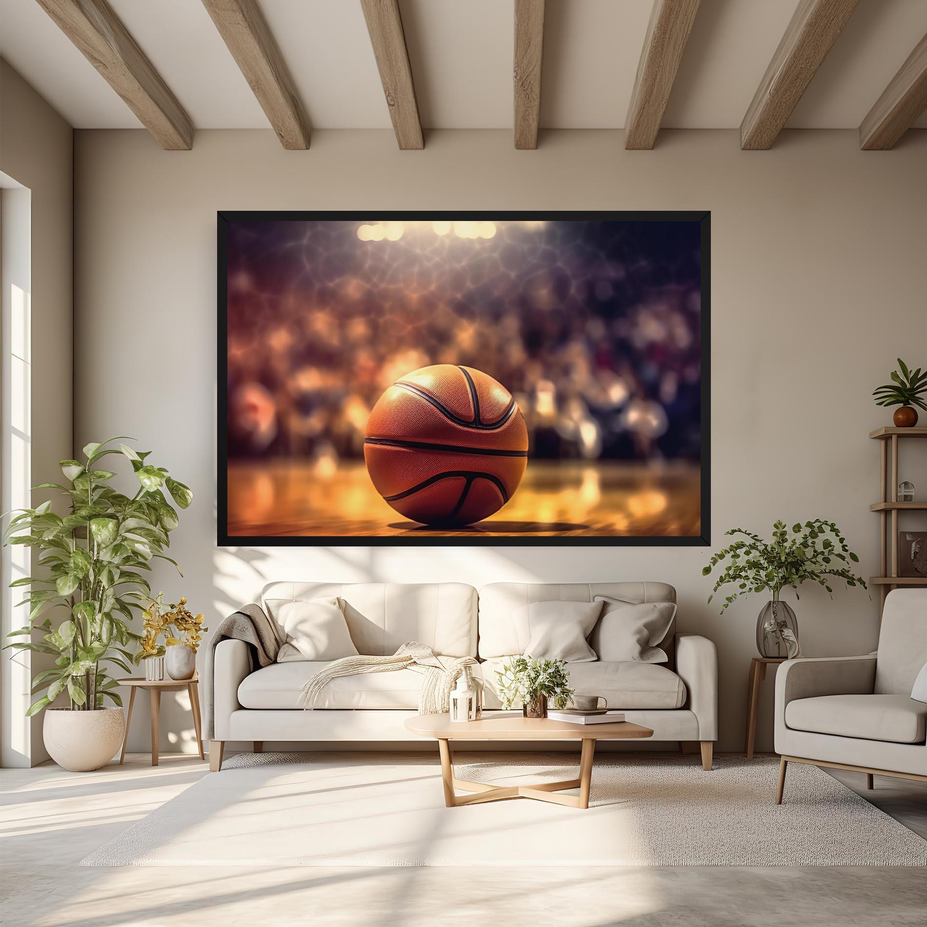 Картина на платно Basketball Arena mockup 6