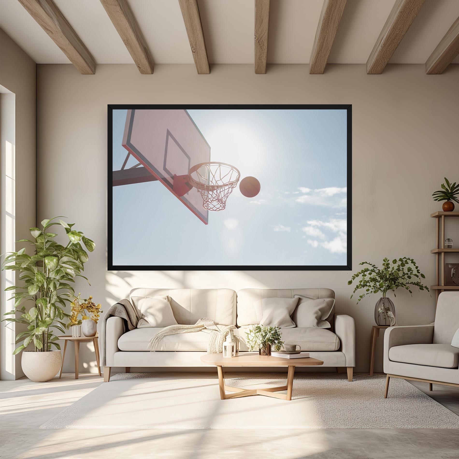 Картина на платно Basketball Hoop mockup 6