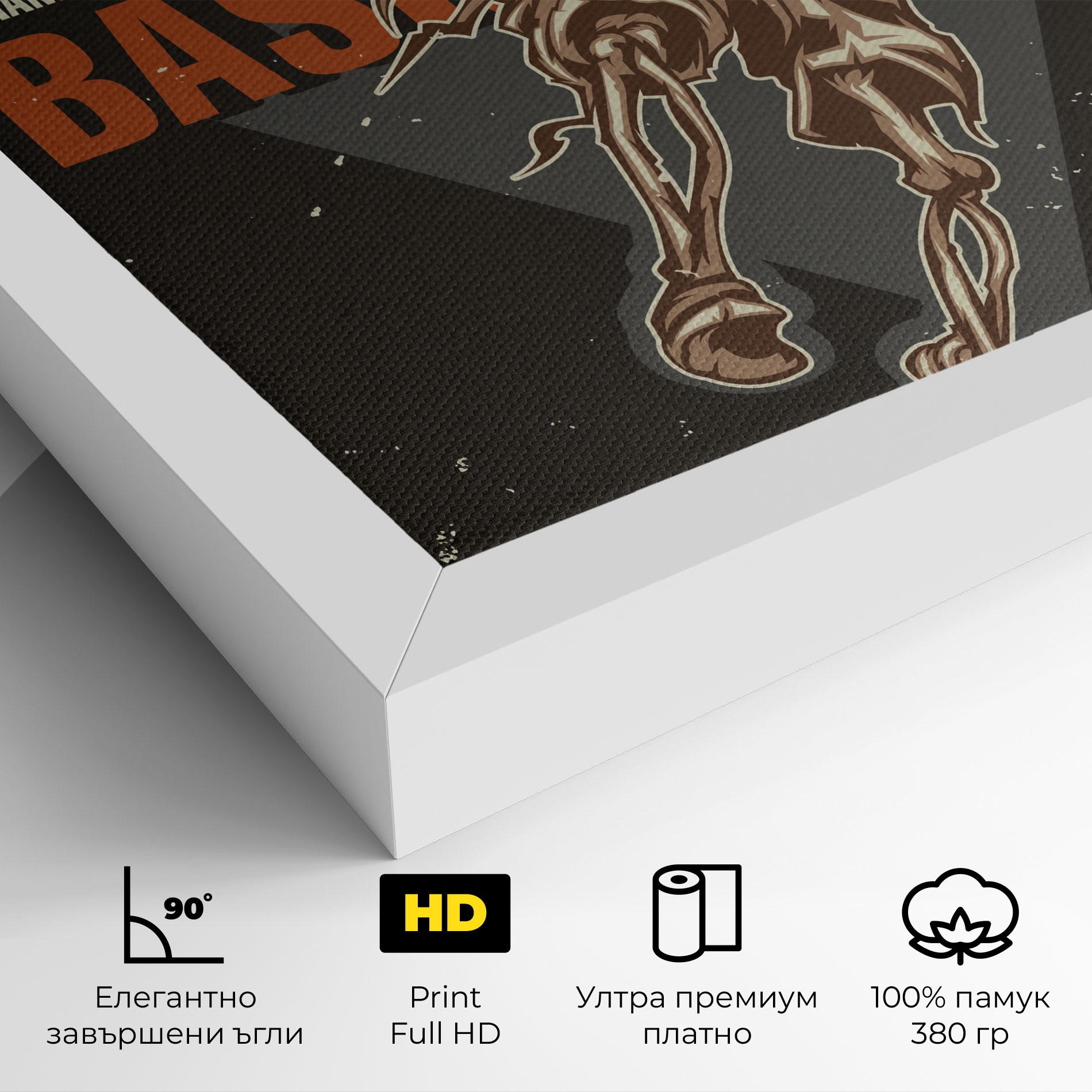 Картина на платно Basketball League mockup 4