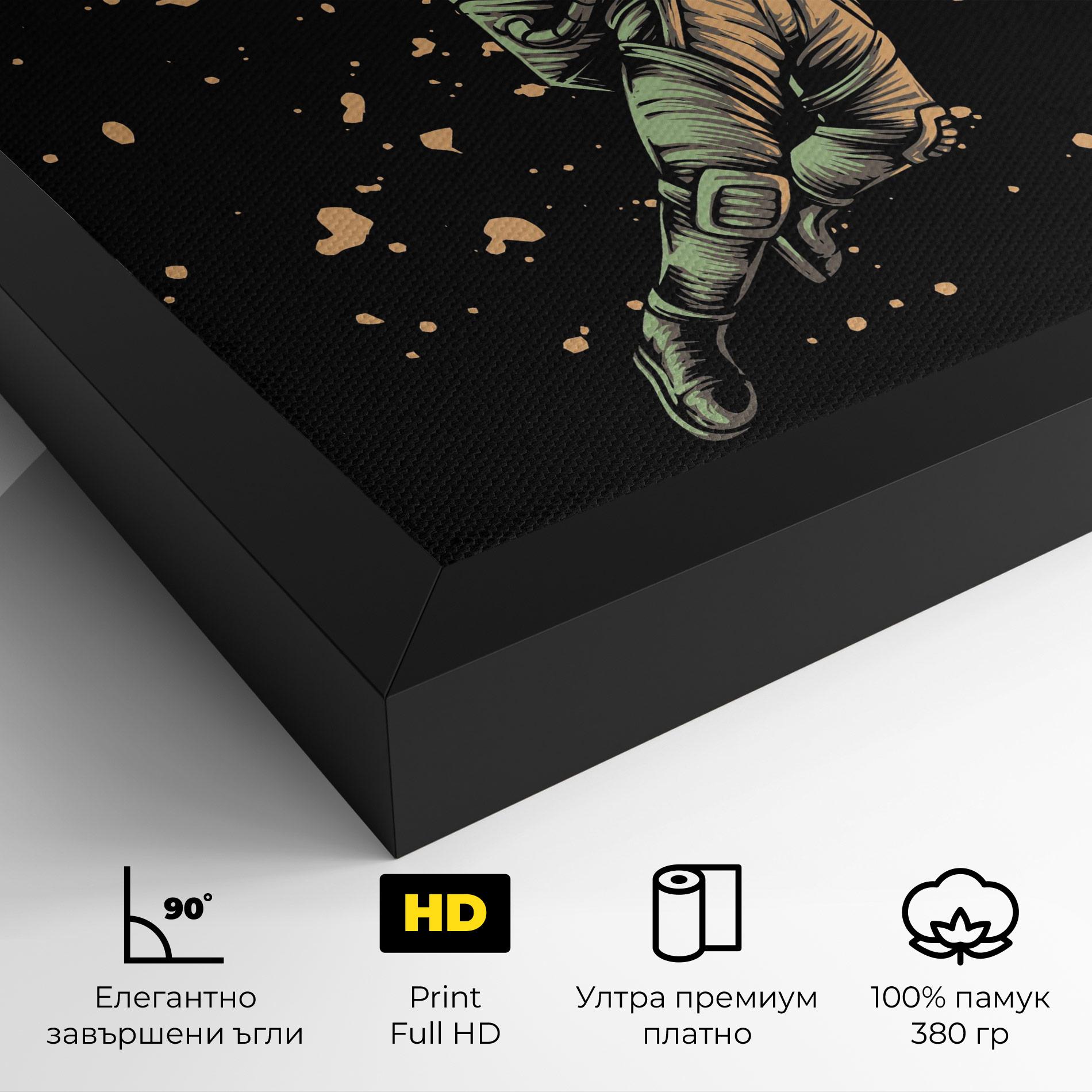 Картина на платно Astrobasket mockup 4