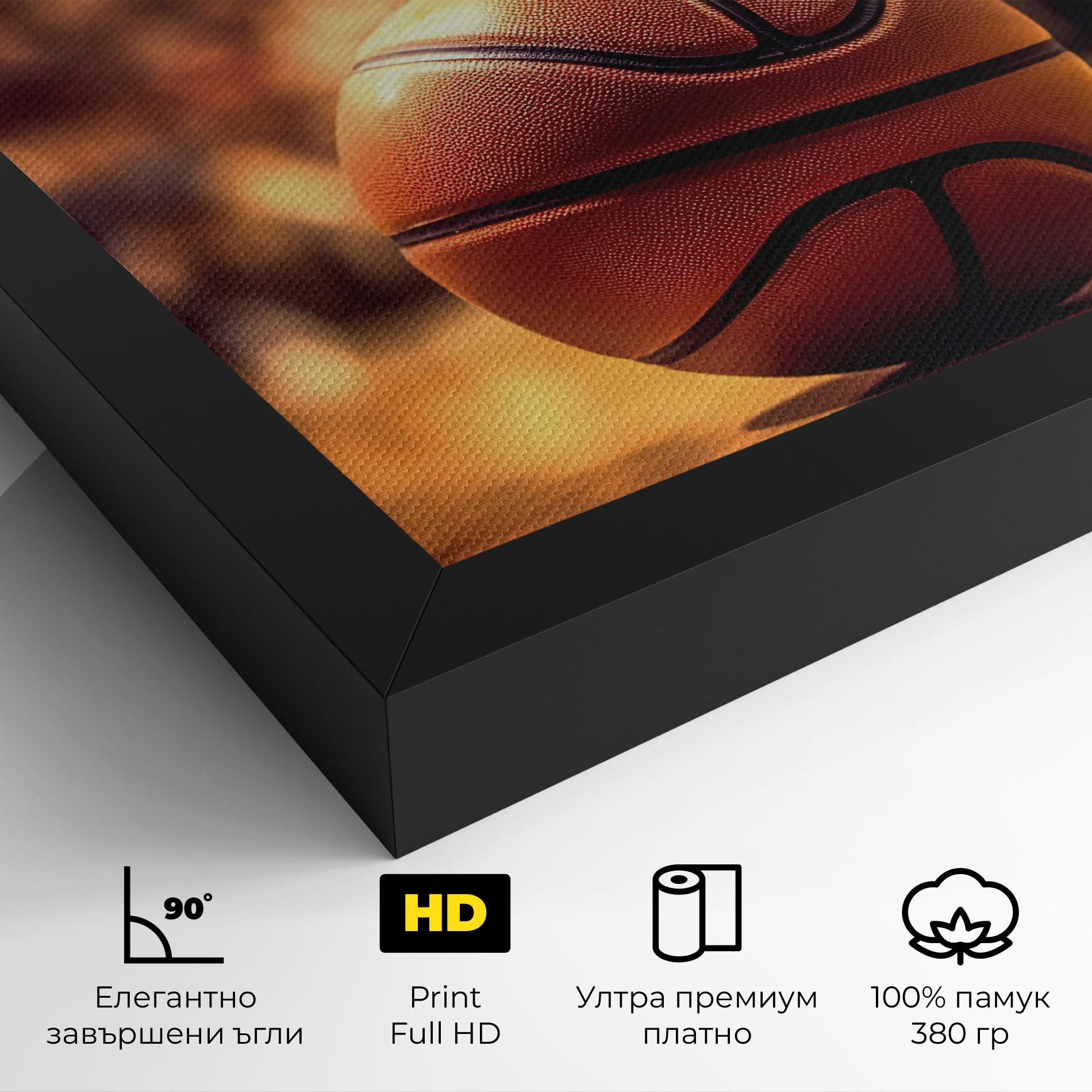 Картина на платно Basketball Arena mockup 4