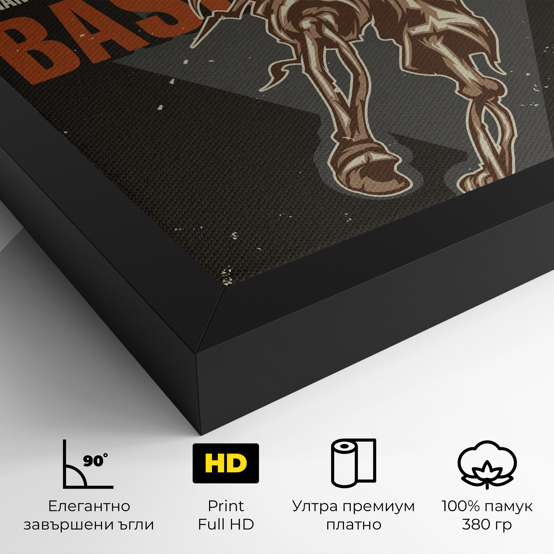 Картина на платно Basketball League mockup 4