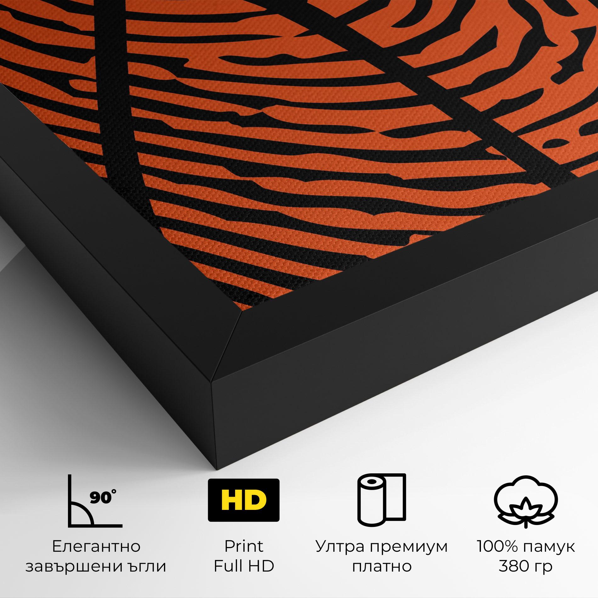 Картина на платно Fingerprint Basketball mockup 4