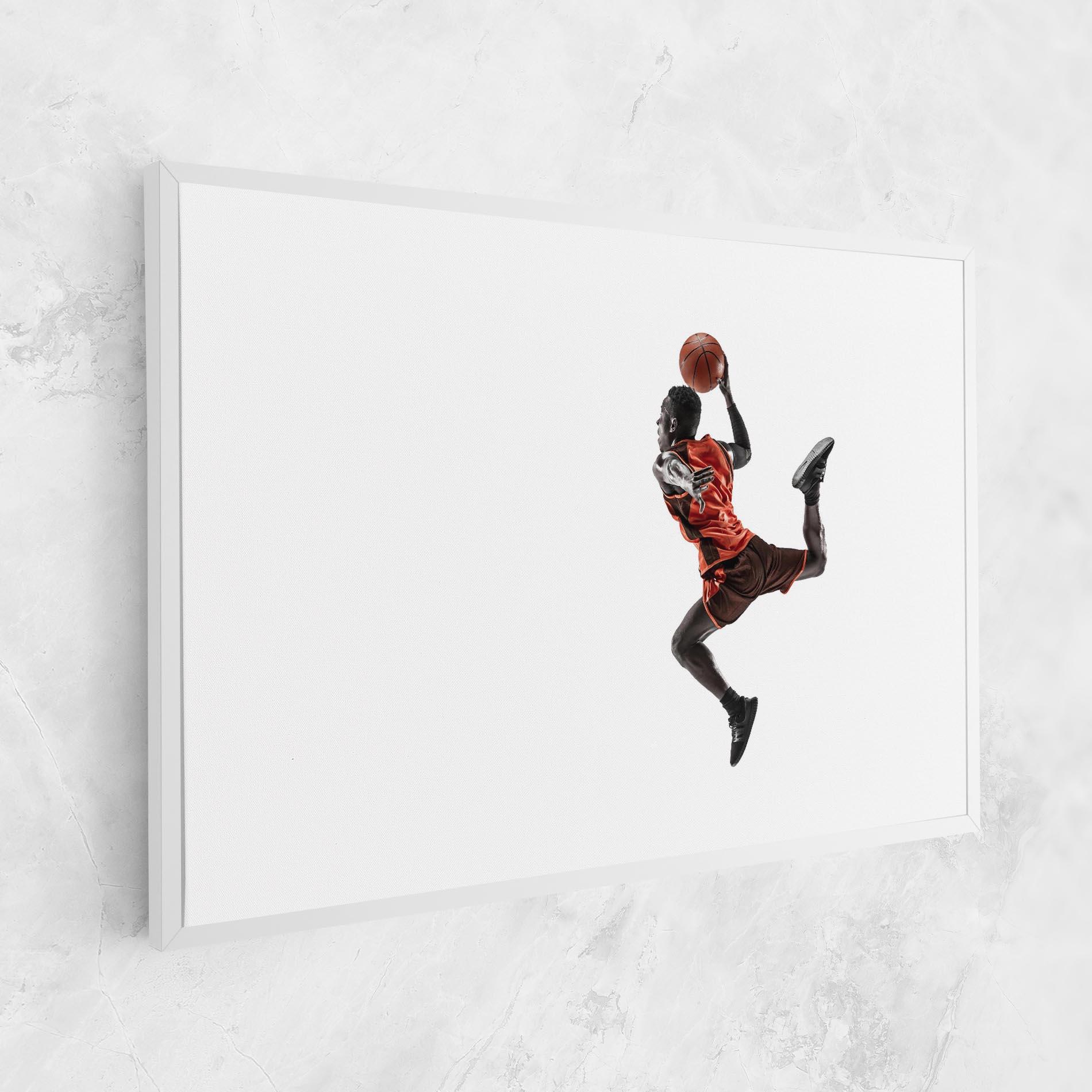 Картина на платно Basketball Player Flying mockup 1