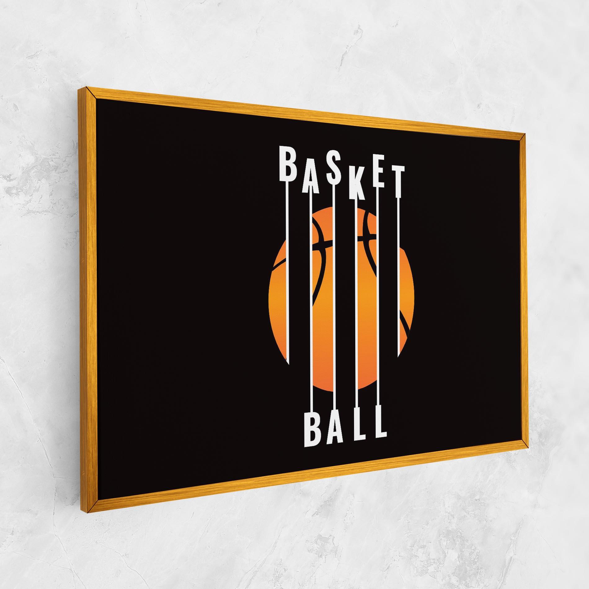 Картина на платно Basket Ball mockup 1