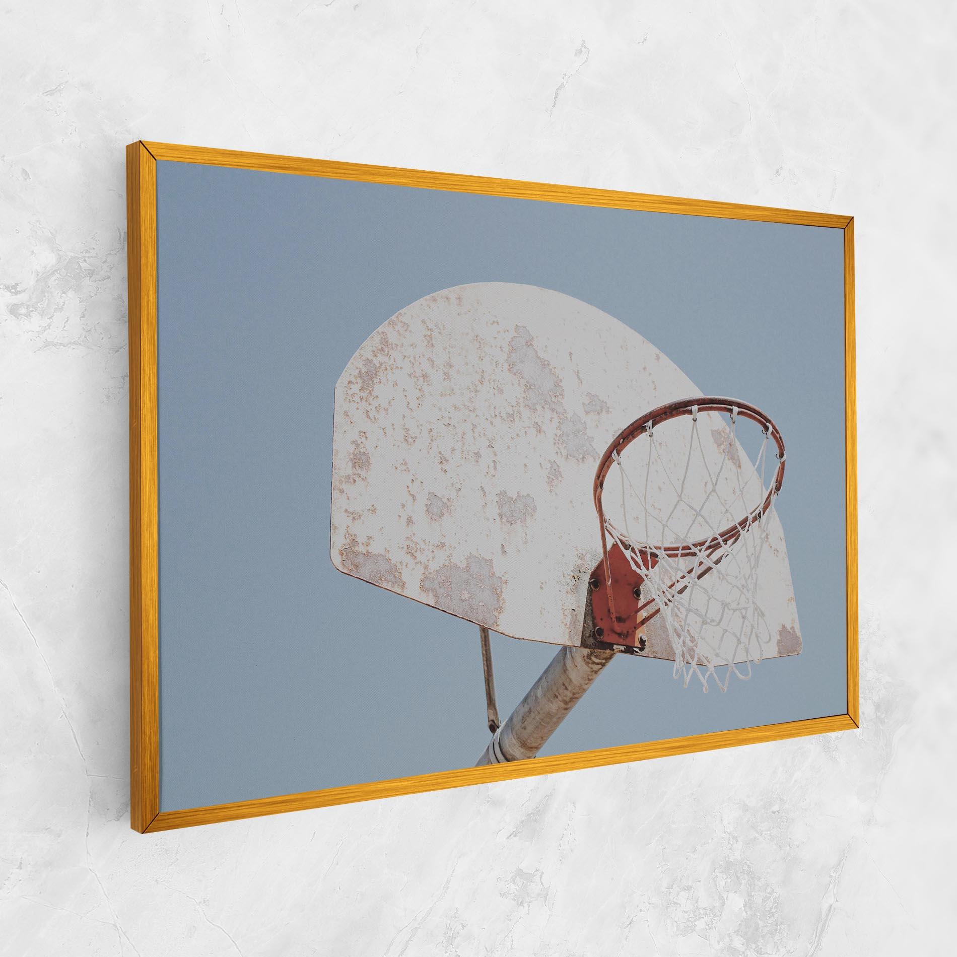 Картина на платно Old Basketball Hoop mockup 1