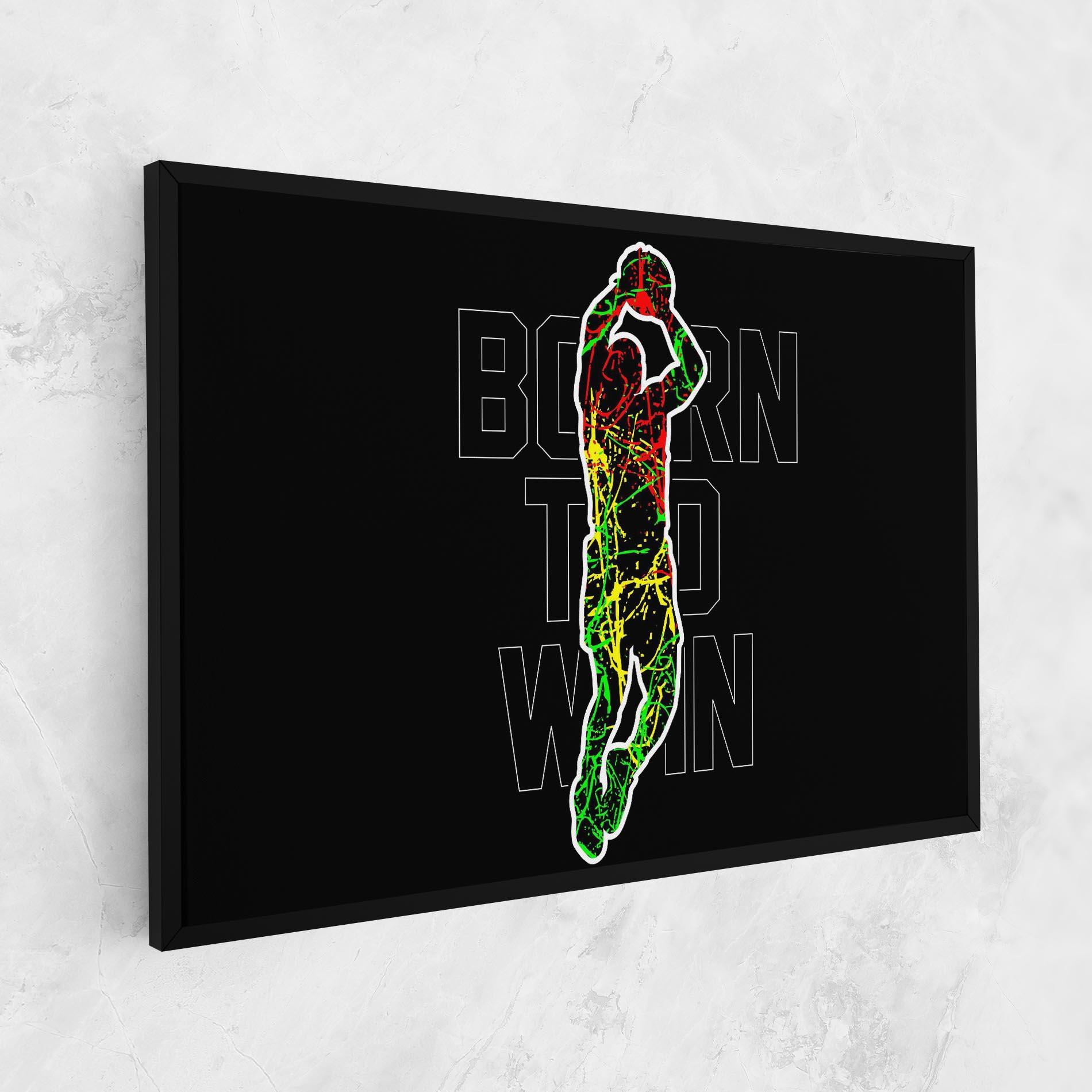 Картина на платно Basket Win mockup 1