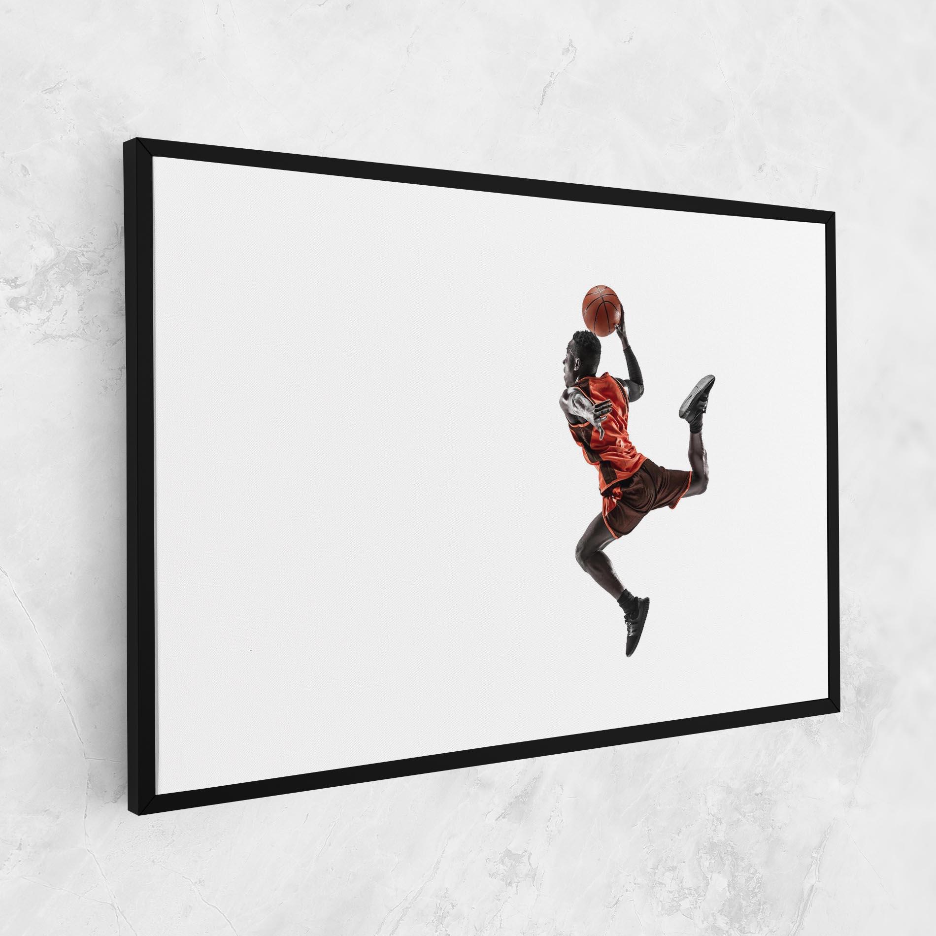Картина на платно Basketball Player Flying mockup 1