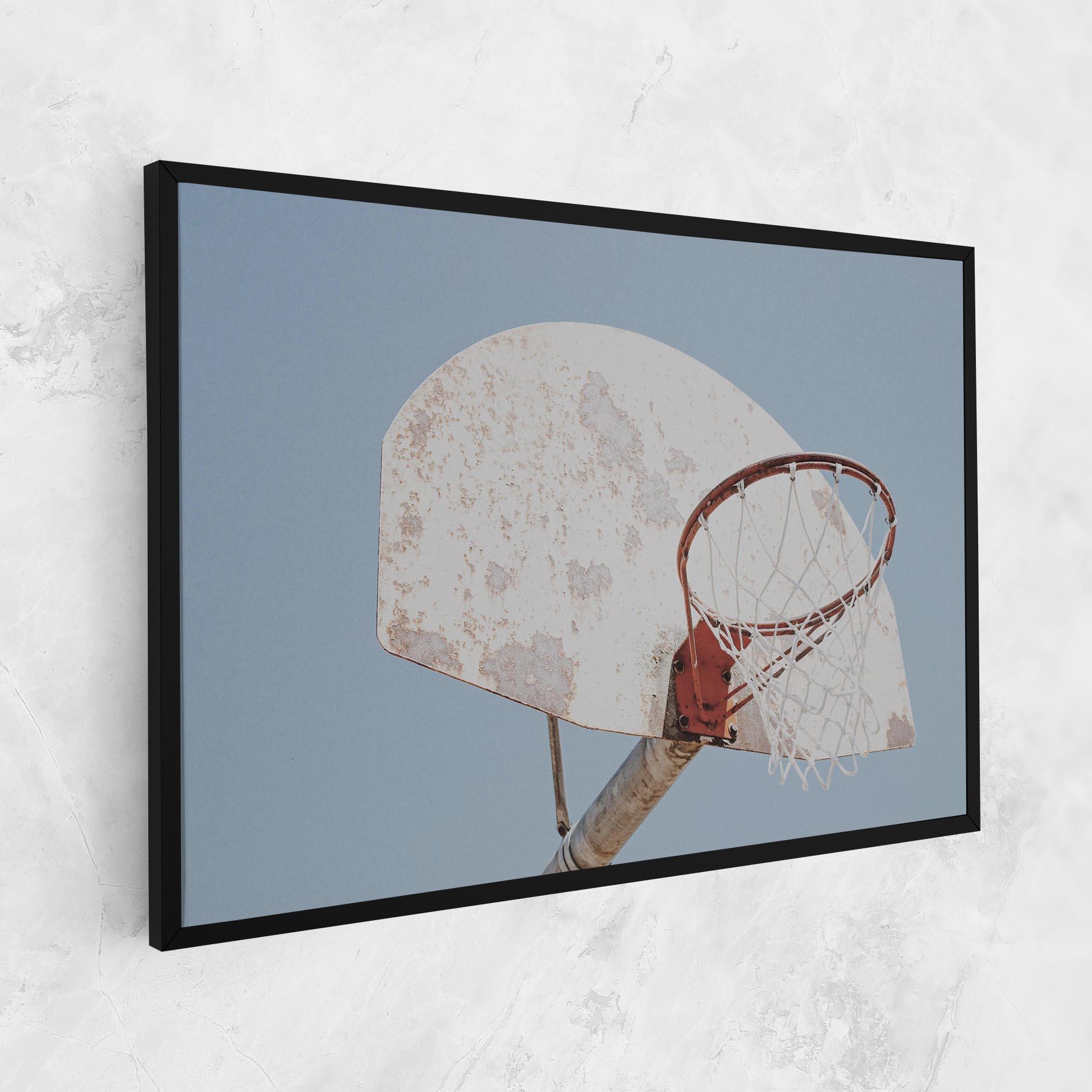 Картина на платно Old Basketball Hoop mockup 1