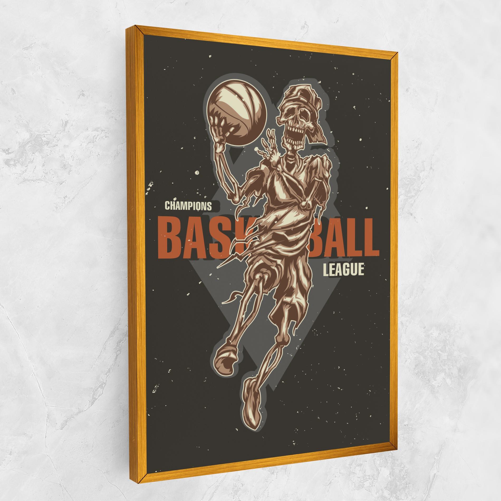Картина на платно Basketball League mockup 1