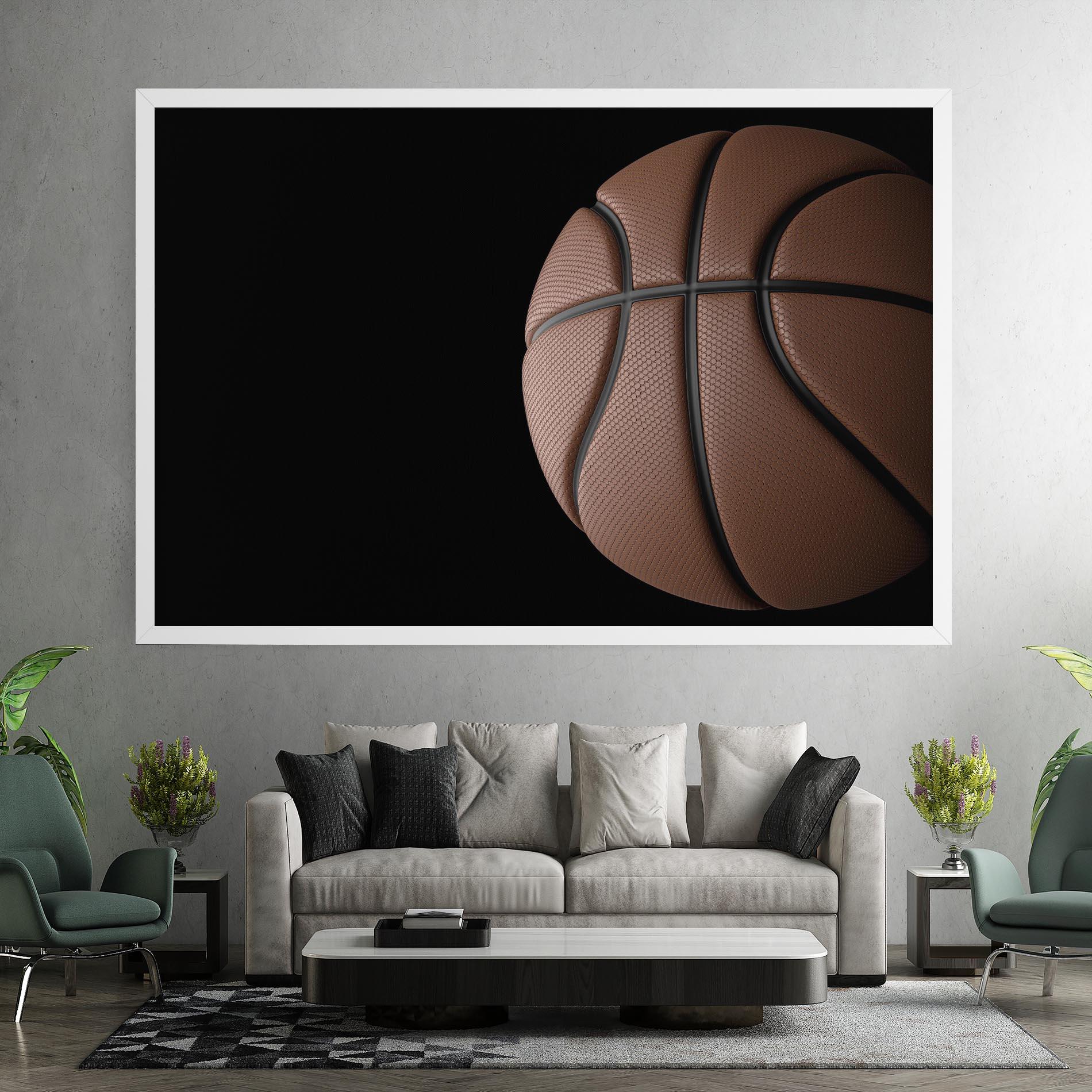 Картина на платно 3d Basketball Ball mockup 7
