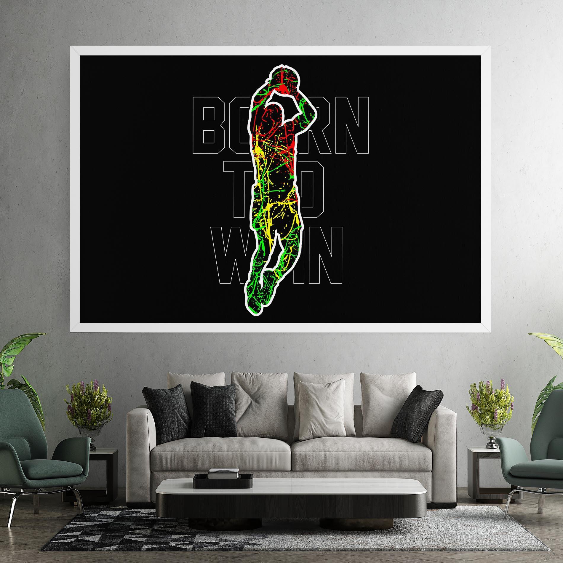 Картина на платно Basket Win mockup 7