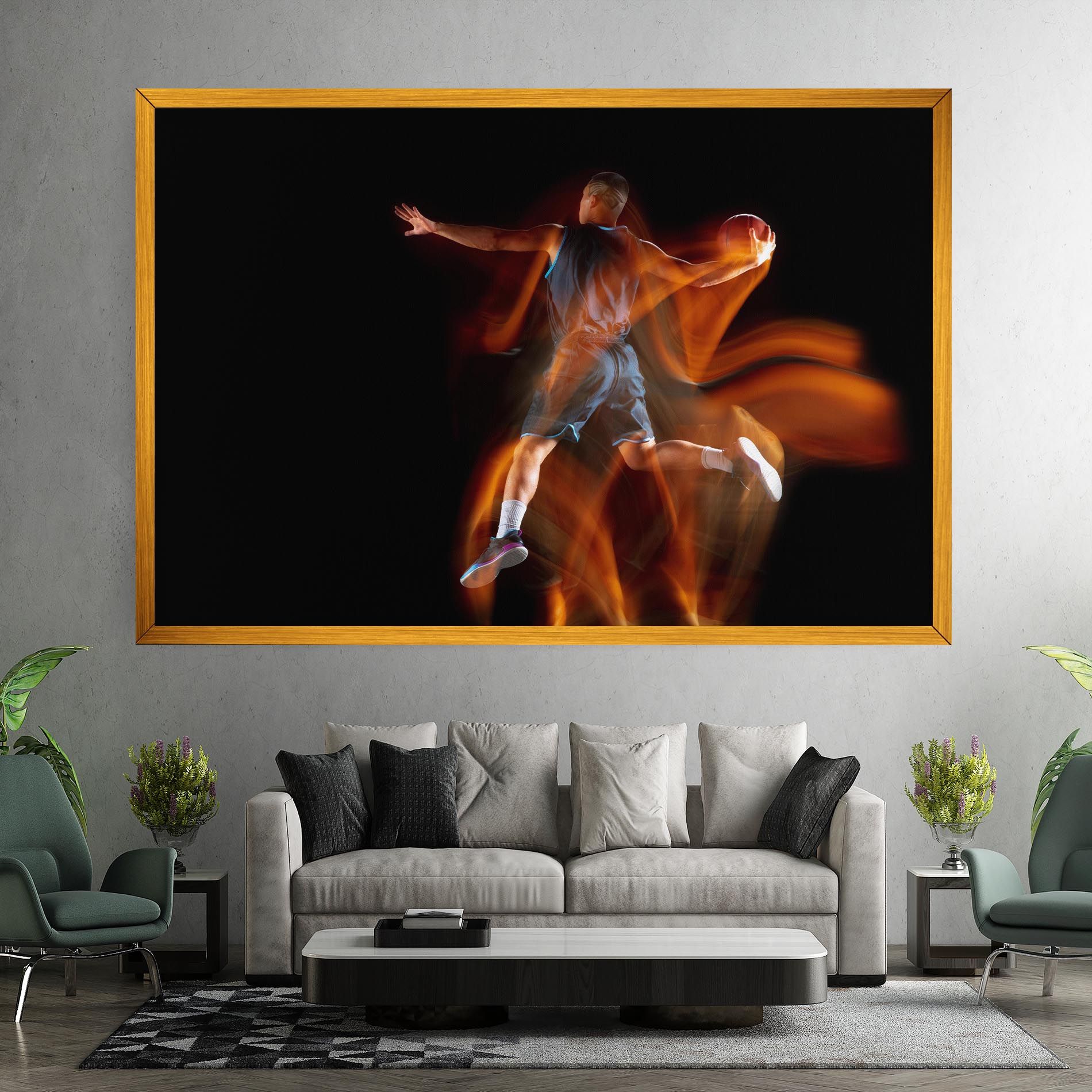 Asian Basketball Player mockup 7