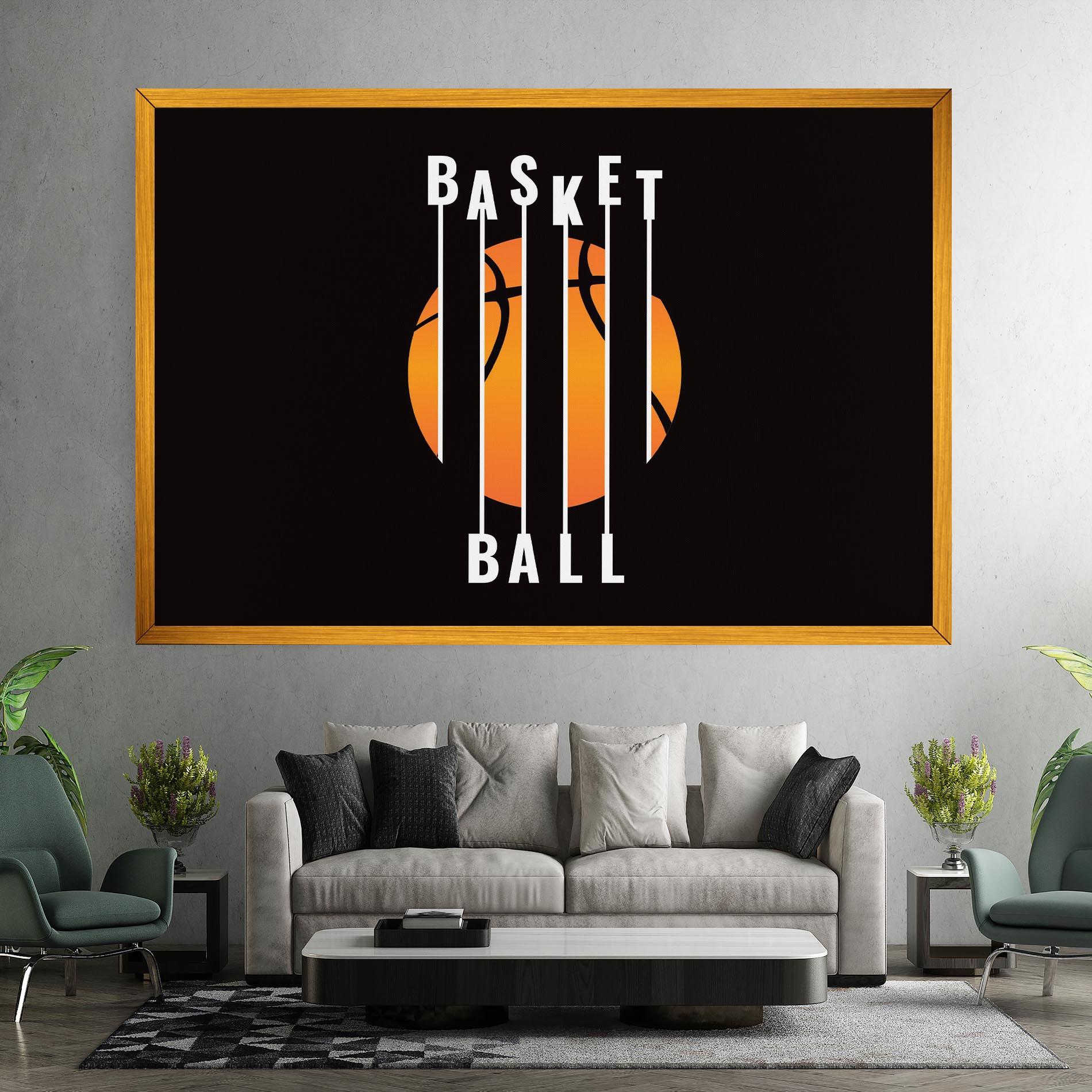 Картина на платно Basket Ball mockup 7