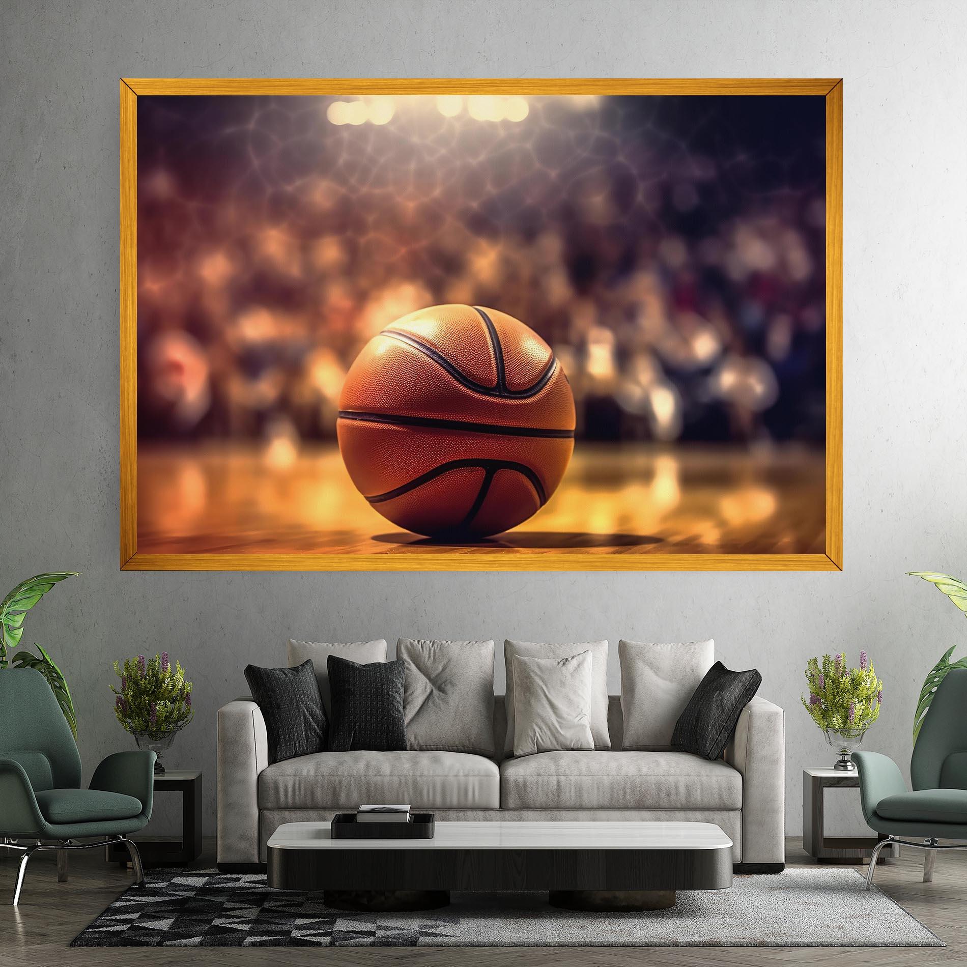 Картина на платно Basketball Arena mockup 7