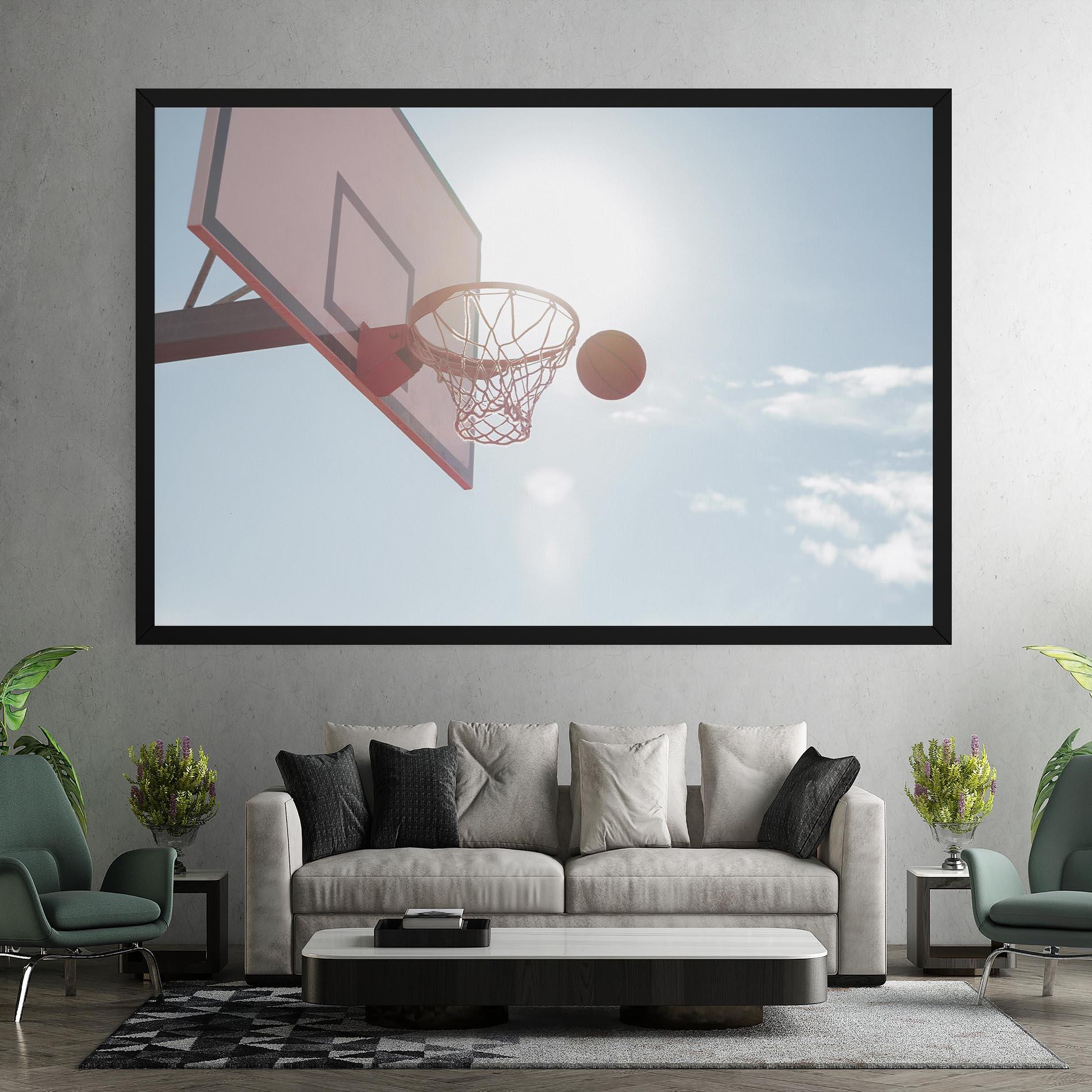 Картина на платно Basketball Hoop mockup 7