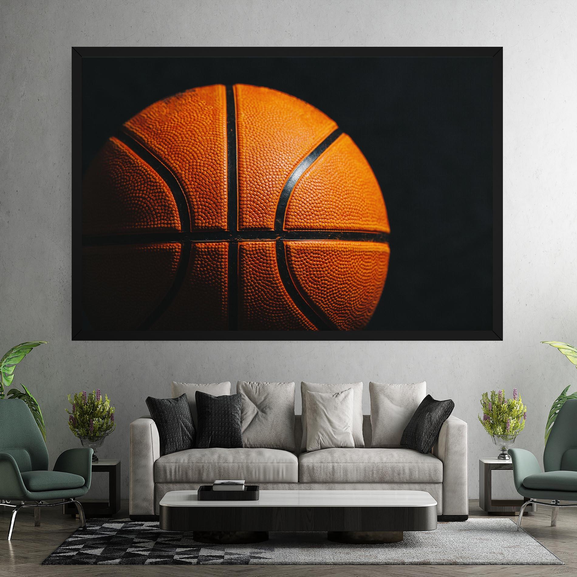 Картина на платно Orange Basketball mockup 7
