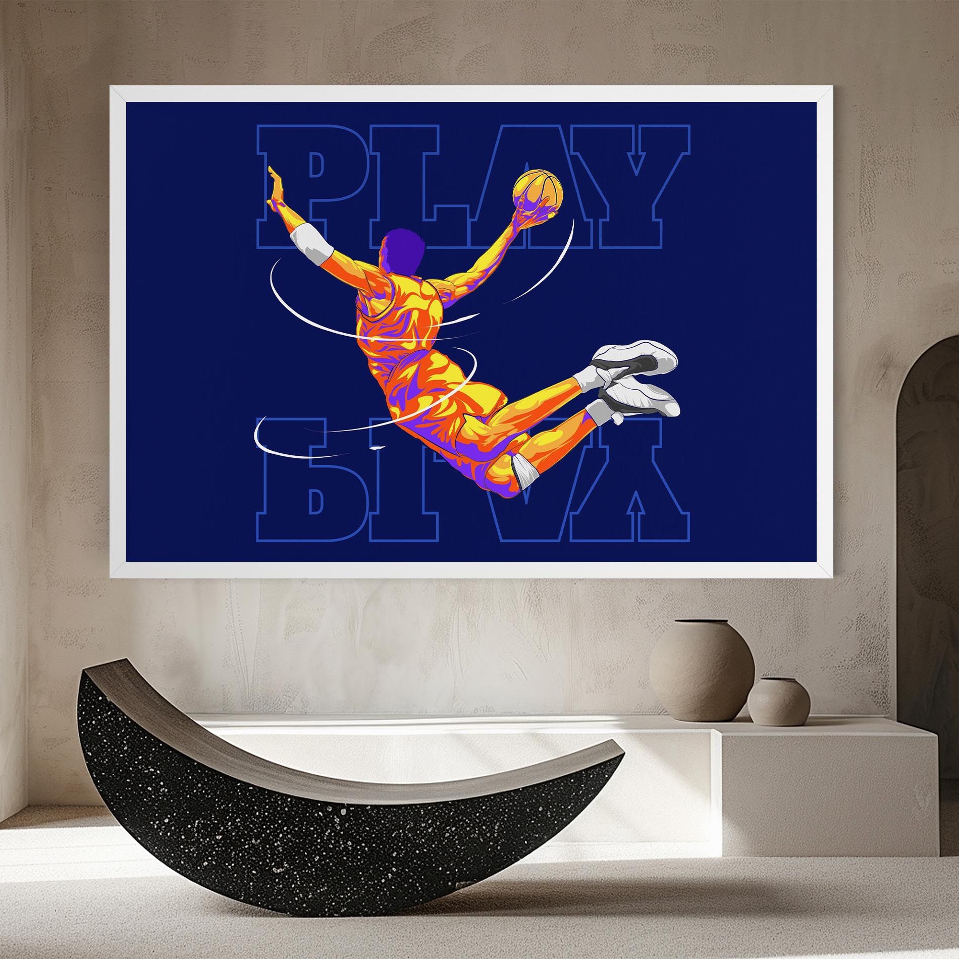 Basketball Blue mockup 8