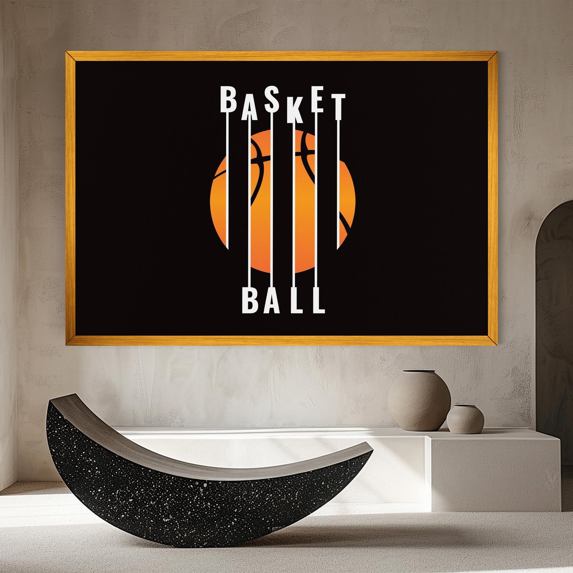 Картина на платно Basket Ball mockup 8