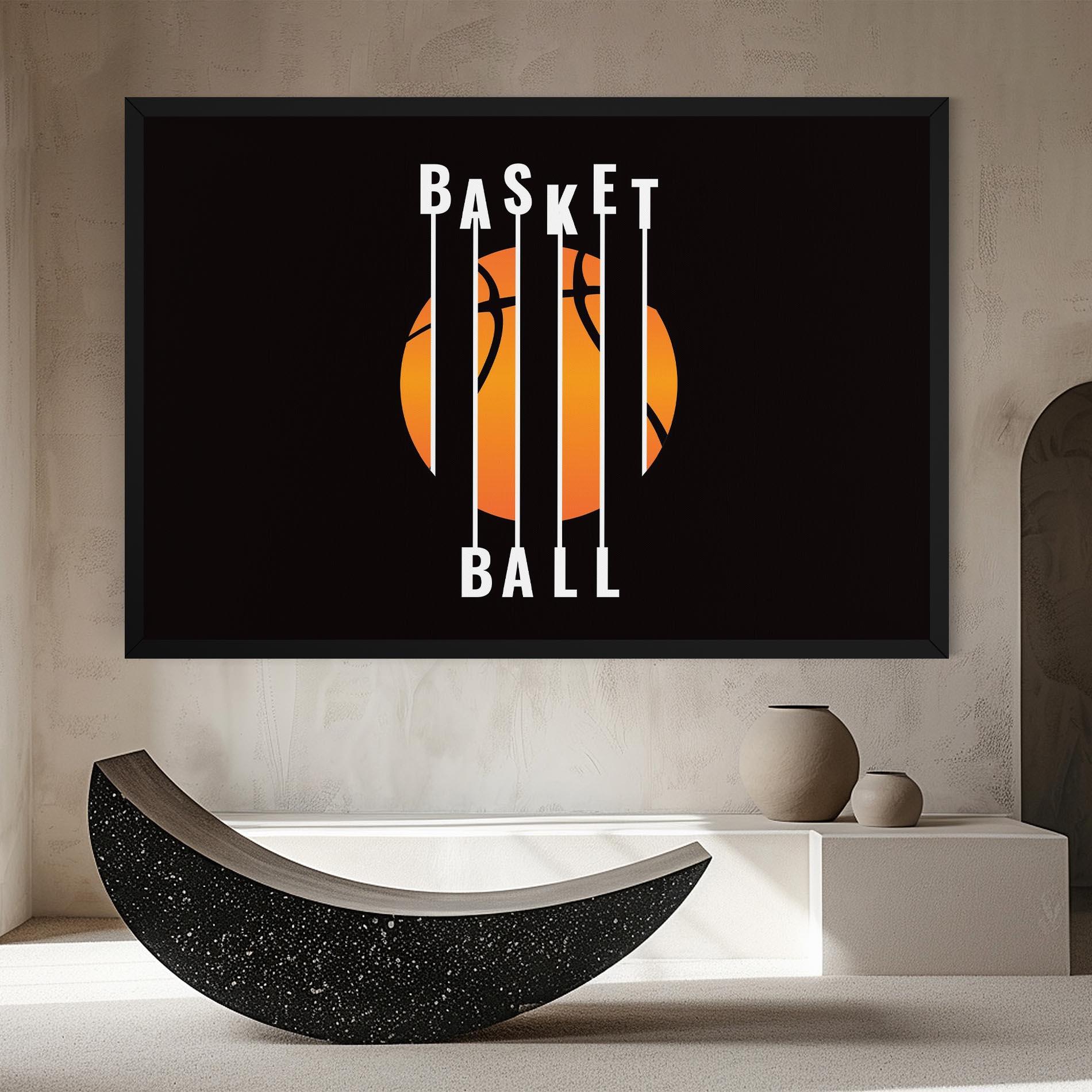 Картина на платно Basket Ball mockup 8