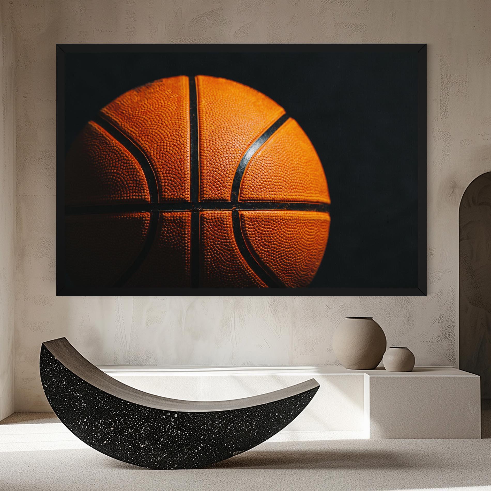 Картина на платно Orange Basketball mockup 8