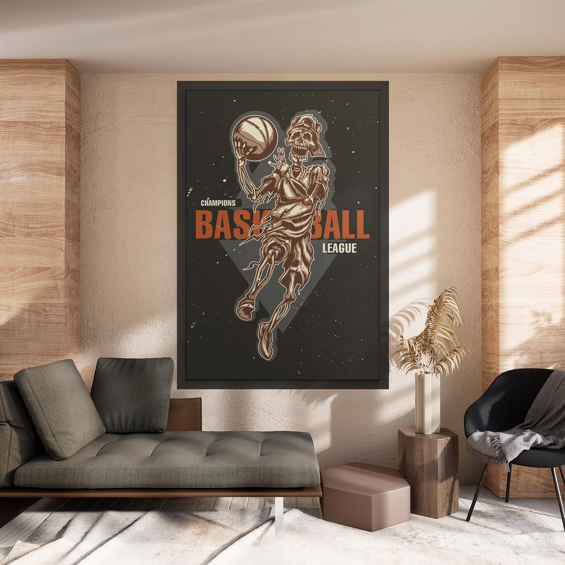 Картина на платно Basketball League mockup 8