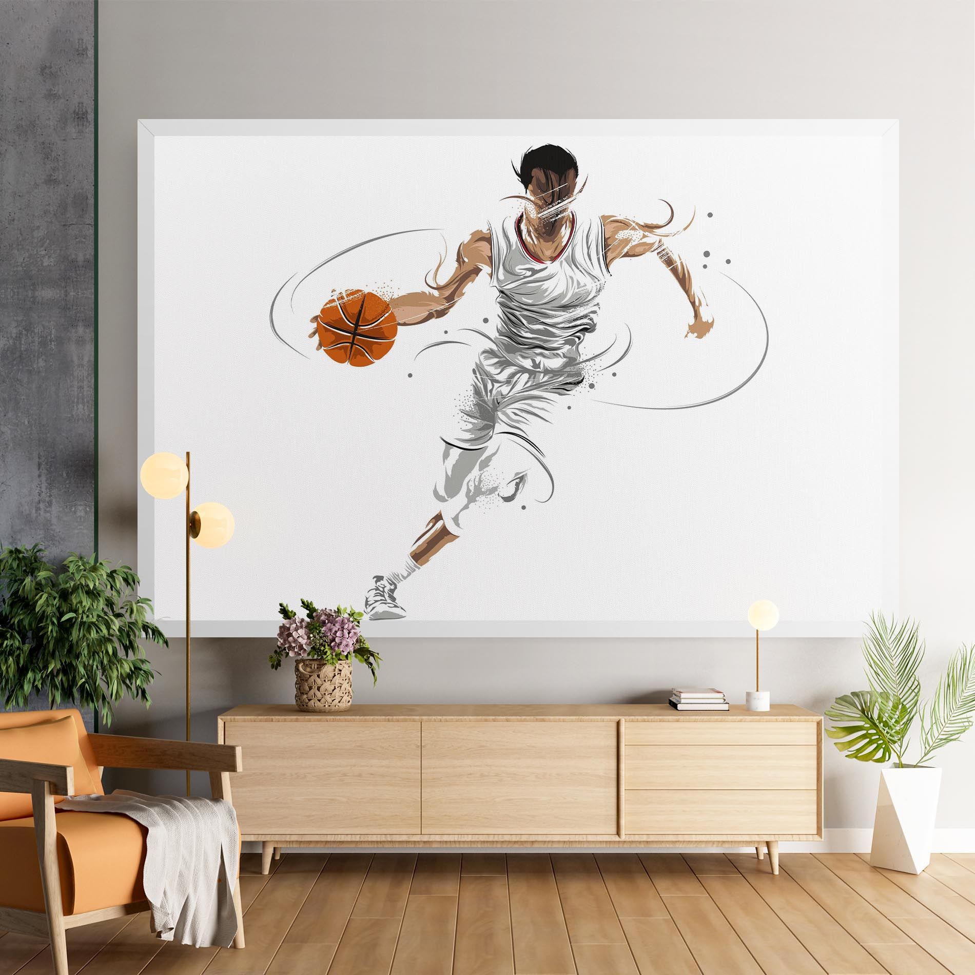 Dribbling Basketbal mockup 9