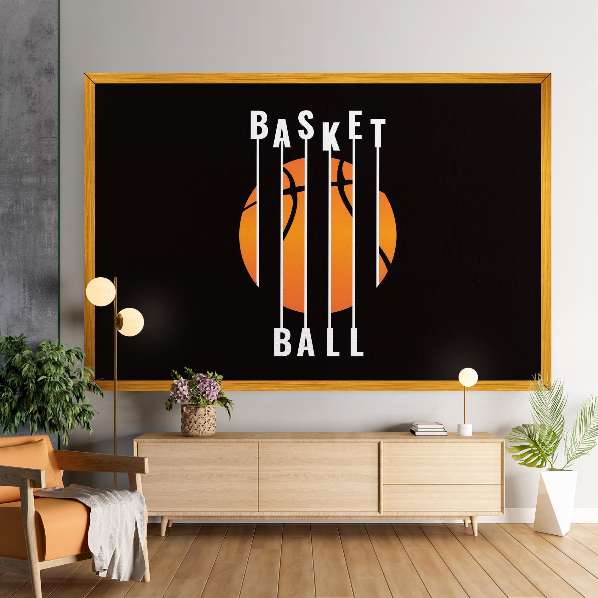 Картина на платно Basket Ball mockup 9