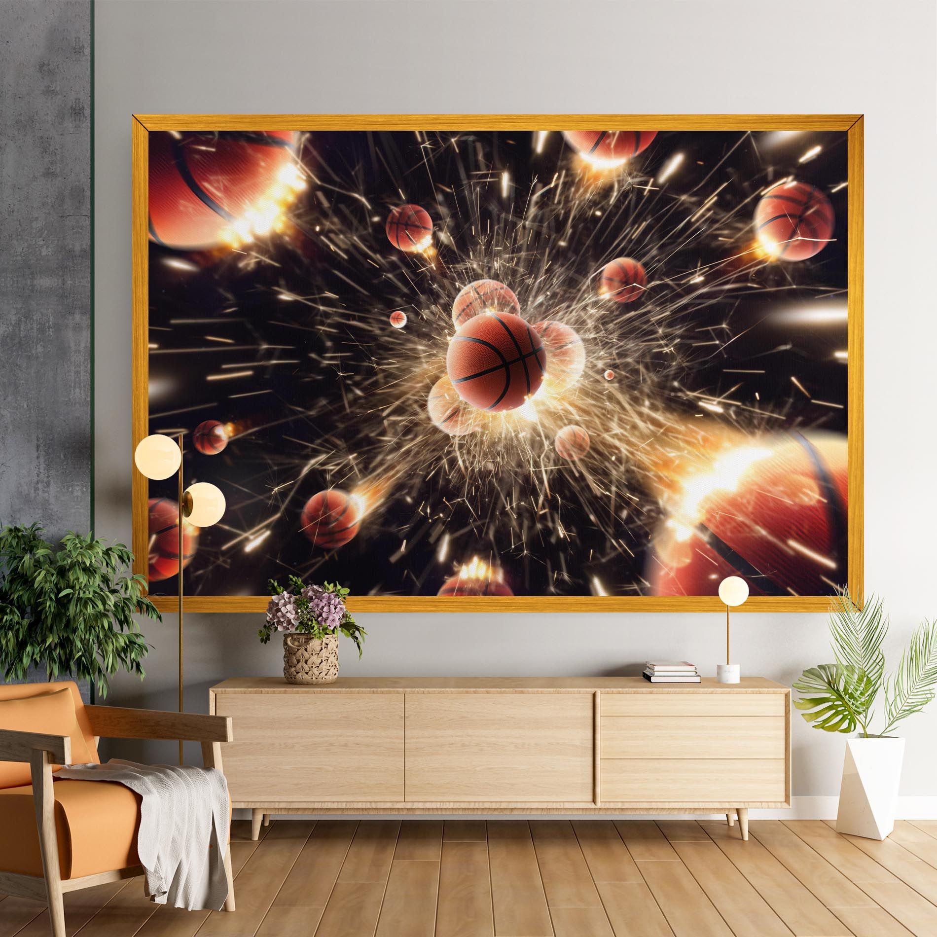 Basketball Explosion mockup 9