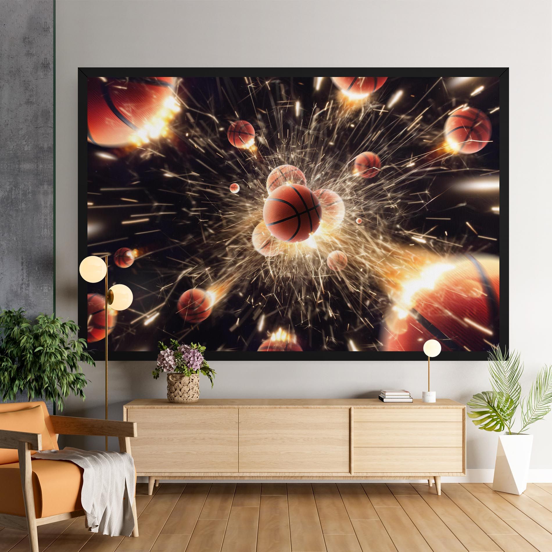 Basketball Explosion mockup 9