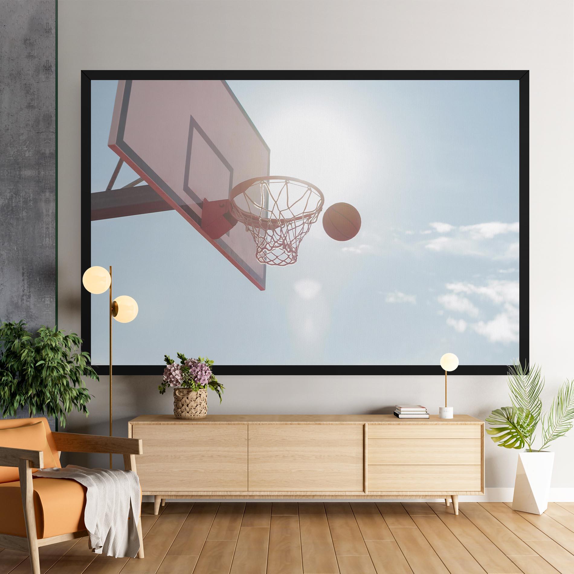Картина на платно Basketball Hoop mockup 9