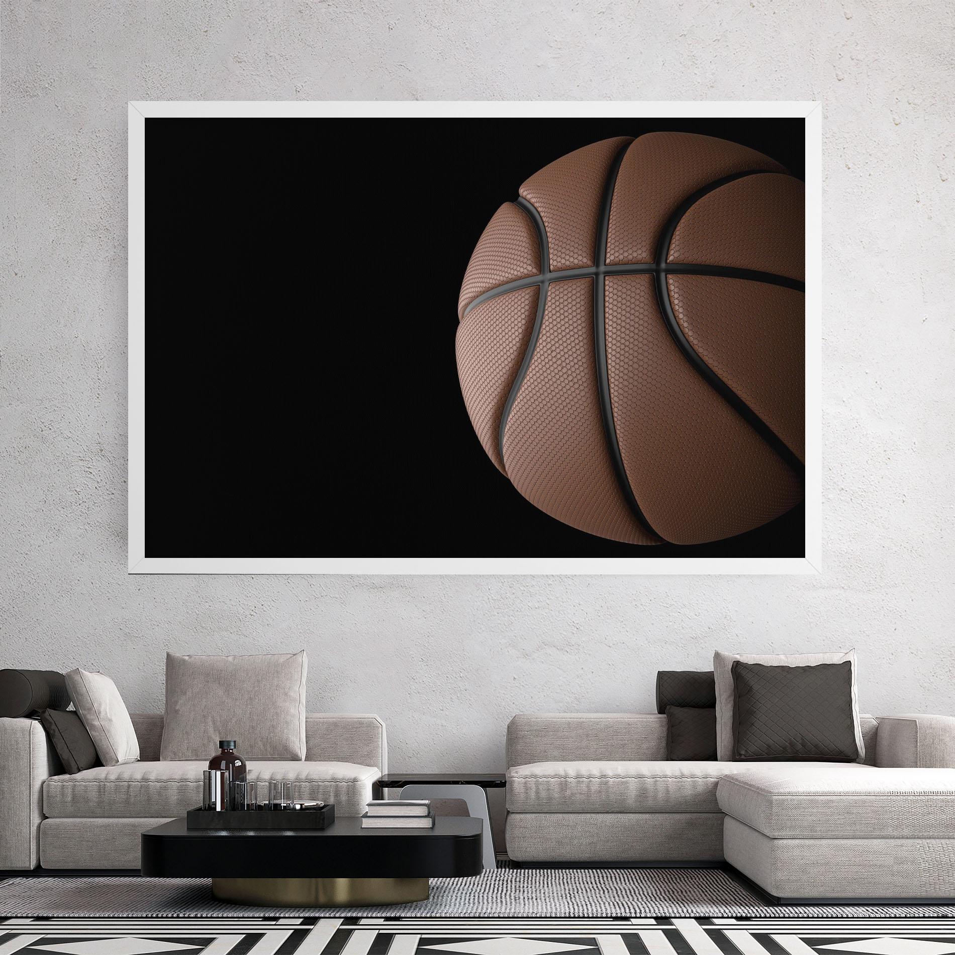 Картина на платно 3d Basketball Ball mockup 2